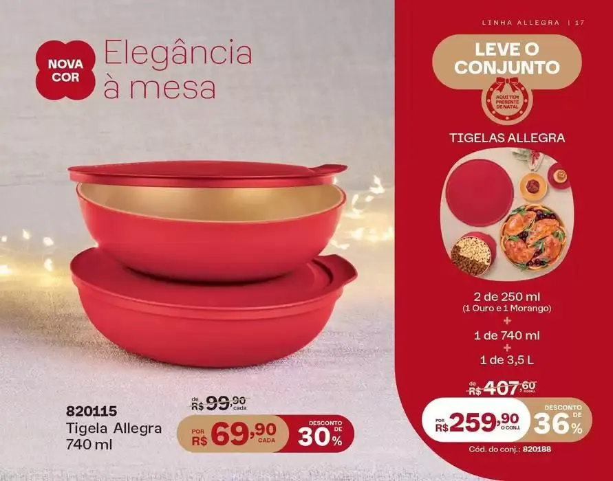 Encarte de Ofertas Tupperware 29 de outubro até 31 de dezembro 2024 - Pagina 7