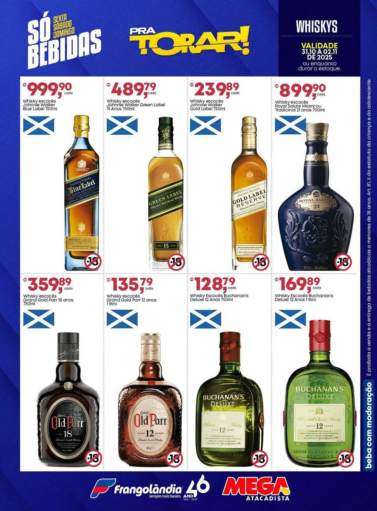 Encarte de Encarte Frangolândia 31 de outubro até 2 de novembro 2025 - Pagina 5