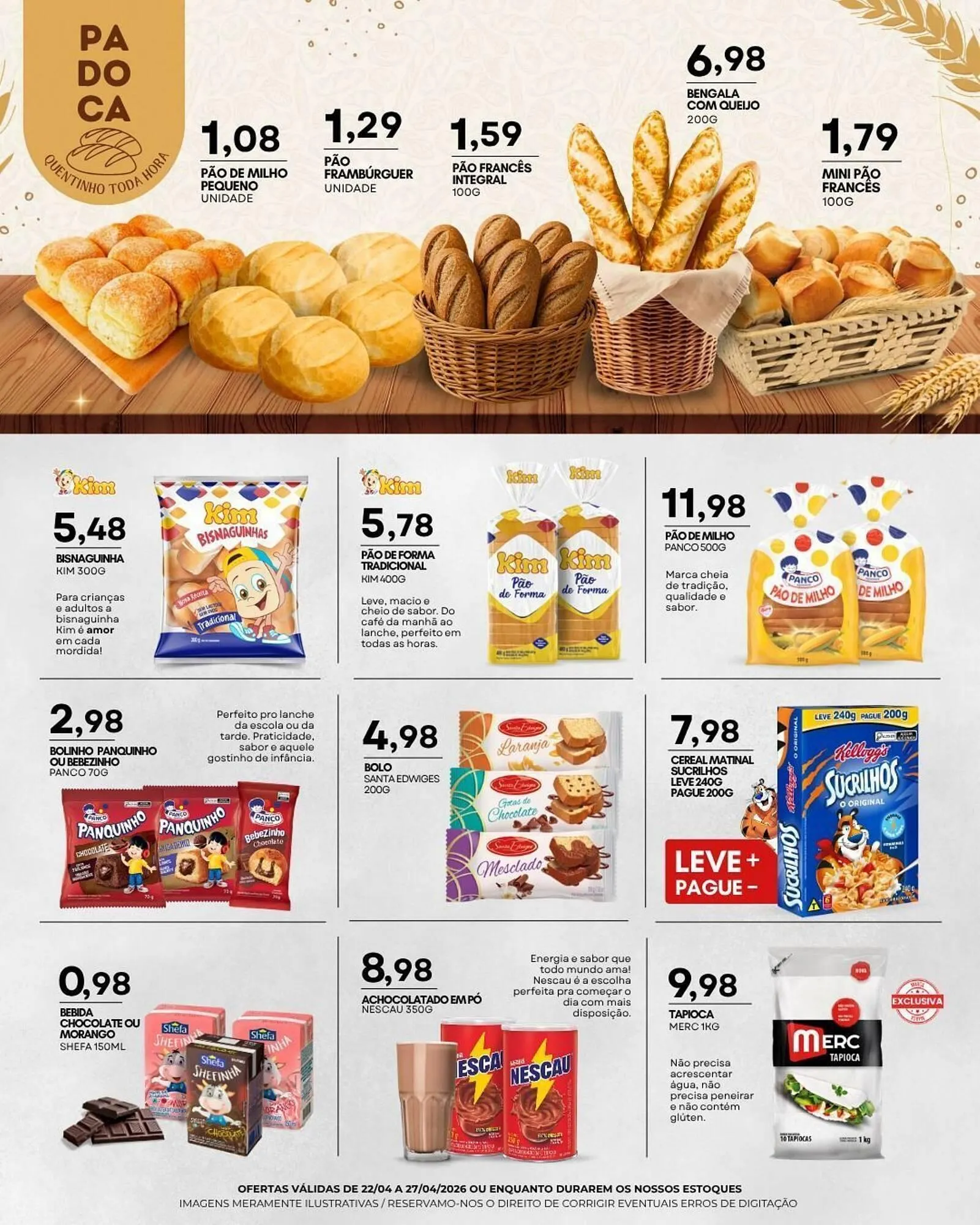 Encarte de Folheto Mercadão Atacadista 22 de abril até 27 de abril 2026 - Pagina 7