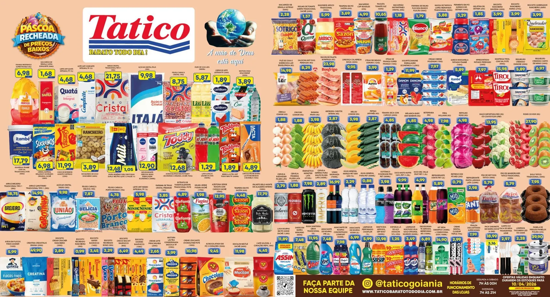 Encarte de Tabloide Tatico 10 de abril até 10 de abril 2026 - Pagina 1