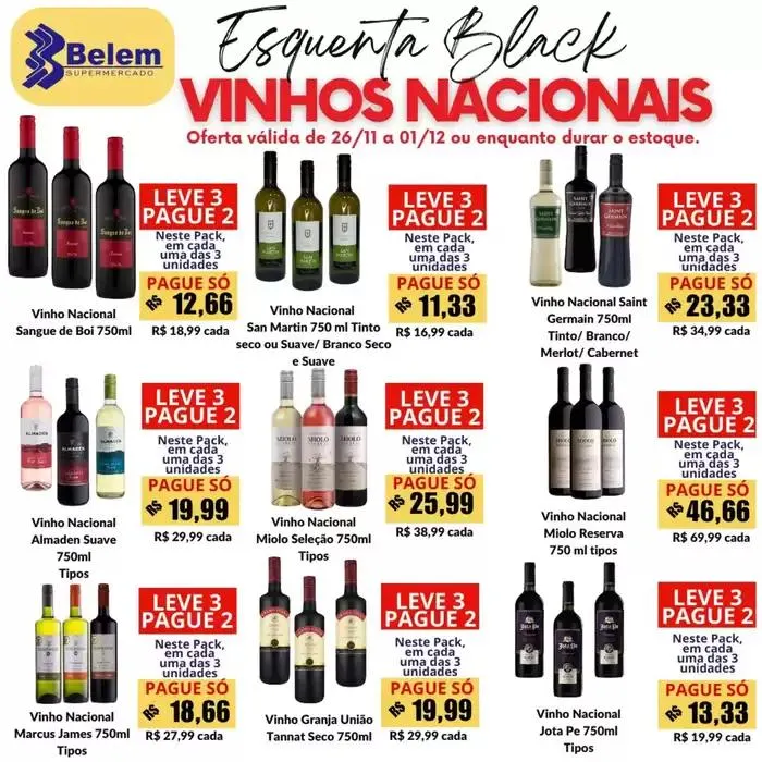 Encarte de Oferta Belem Supermercados 28 de novembro até 1 de dezembro 2024 - Pagina 2