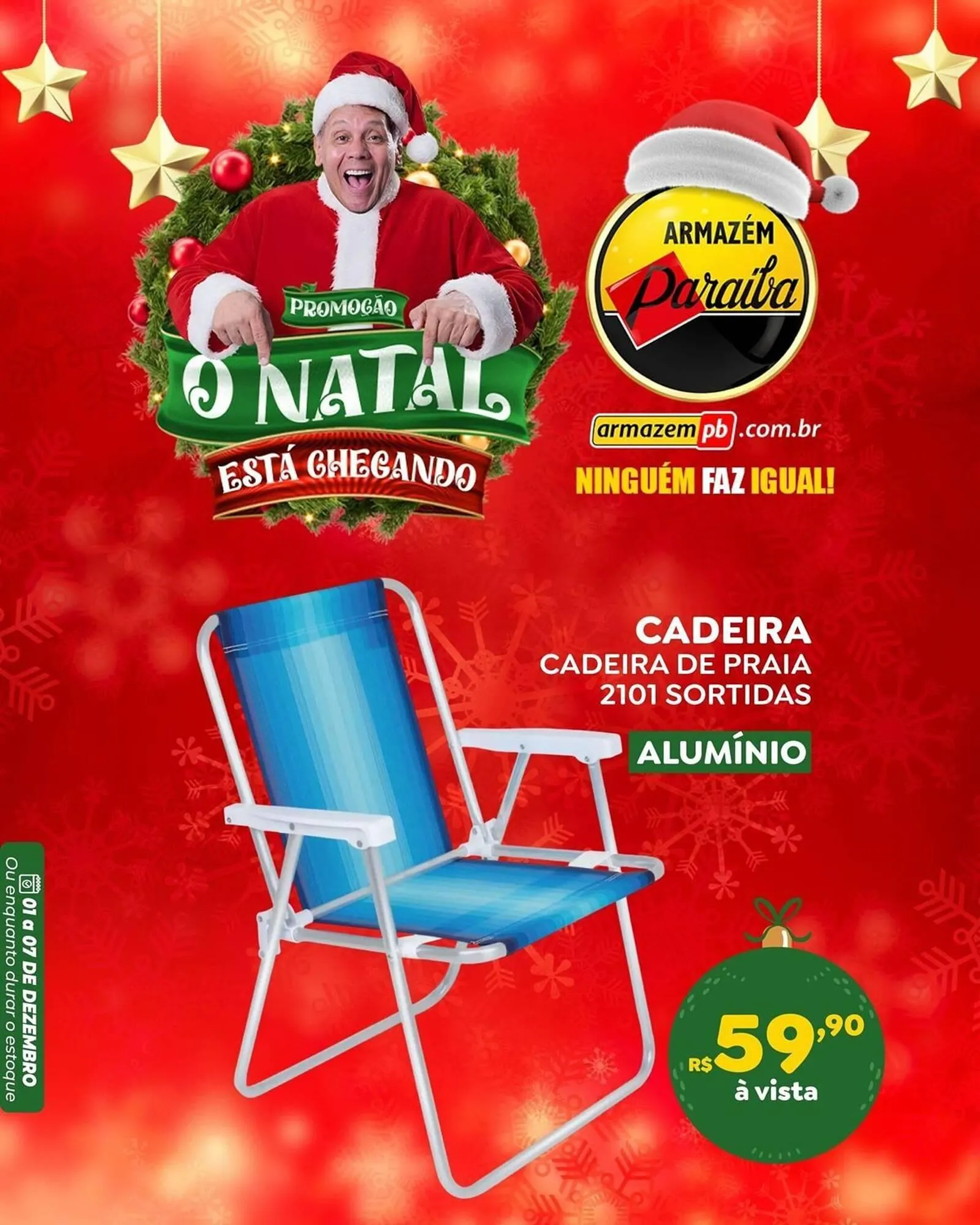 Encarte de Catálogo Armazém Paraíba 1 de dezembro até 7 de dezembro 2025 - Pagina 1