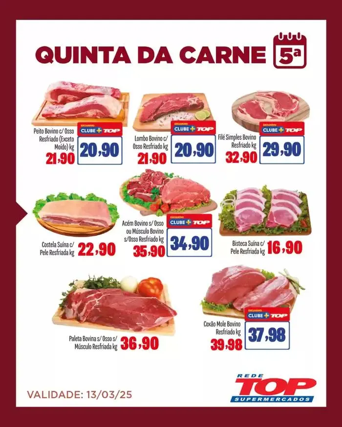 Encarte de Encarte Rede Top 13 de março até 25 de março 2025 - Pagina 1