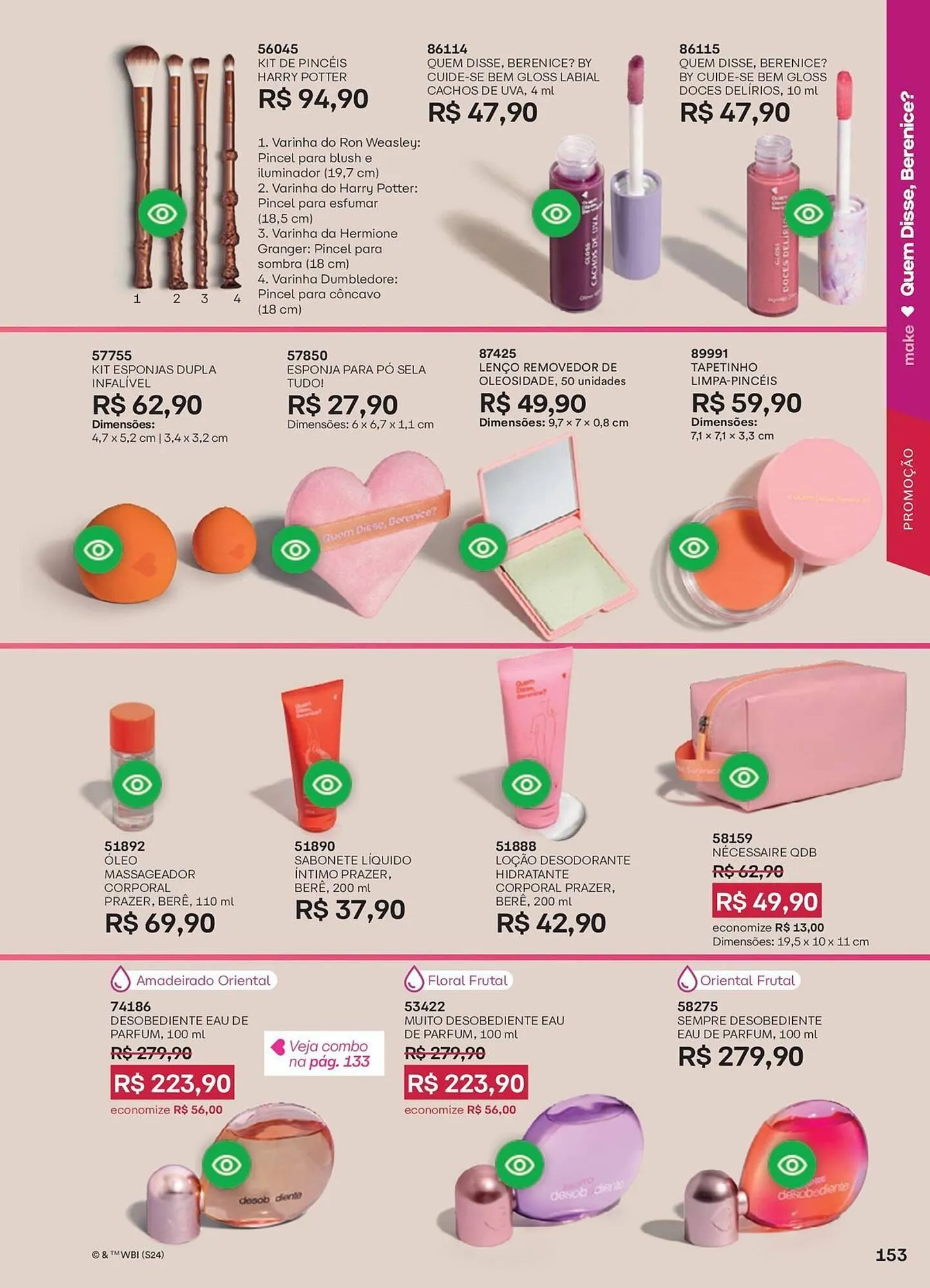 Encarte de Catálogo O Boticário 13 de abril até 10 de maio 2026 - Pagina 164