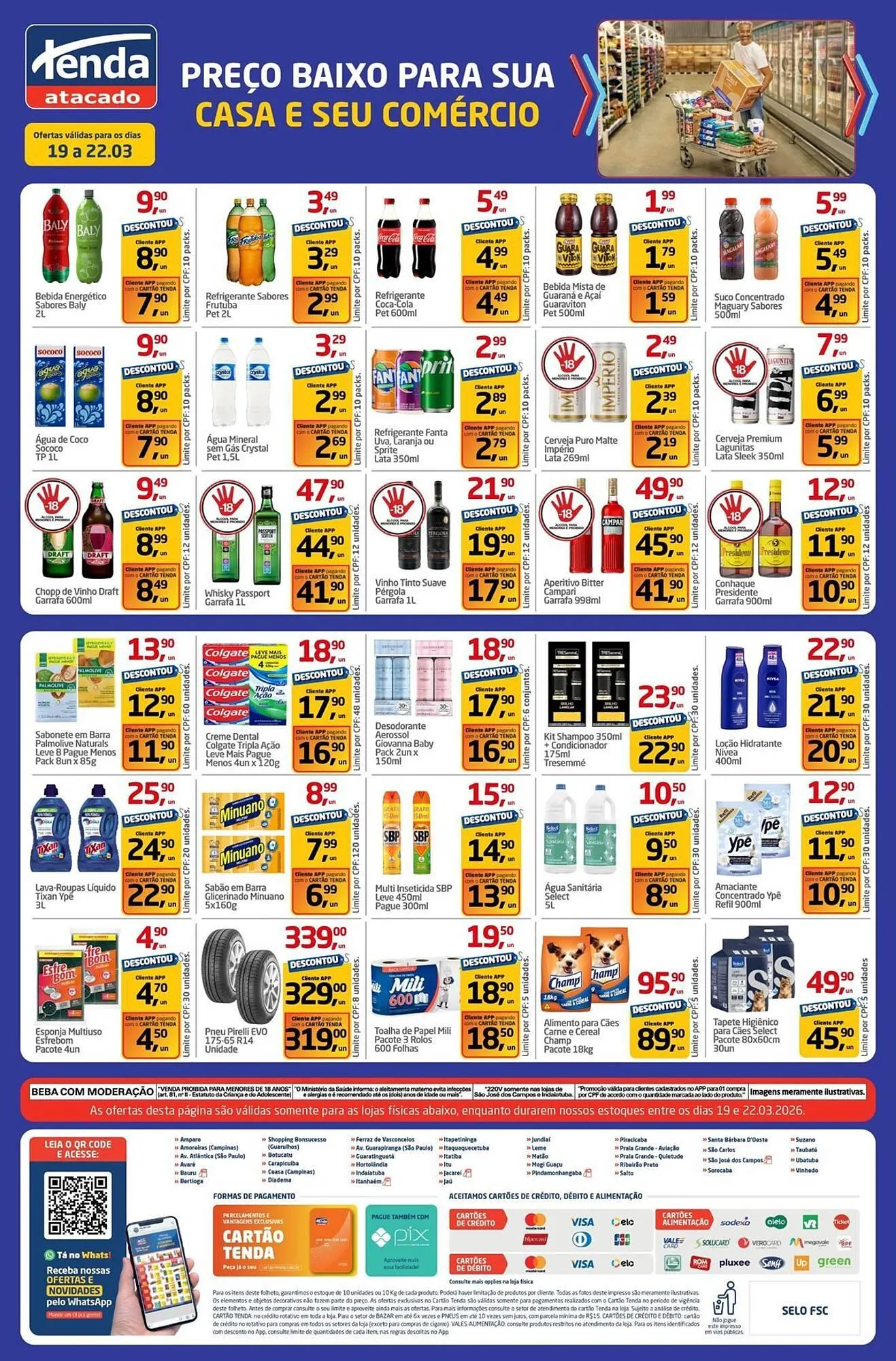 Encarte de Folheto Tenda Atacado 19 de março até 22 de março 2026 - Pagina 4