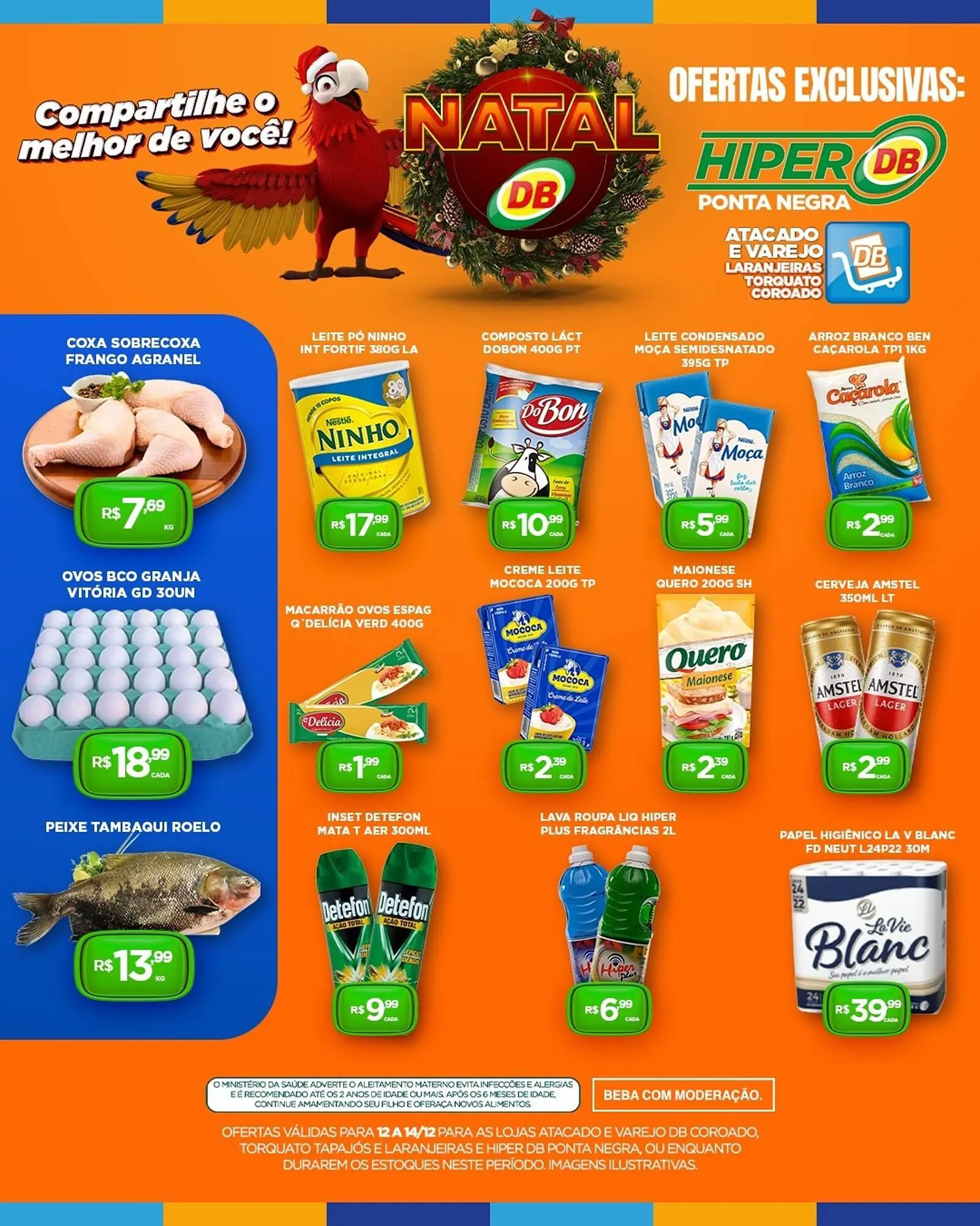 Encarte de Catálogo DB Supermercados 12 de dezembro até 14 de dezembro 2025 - Pagina 3