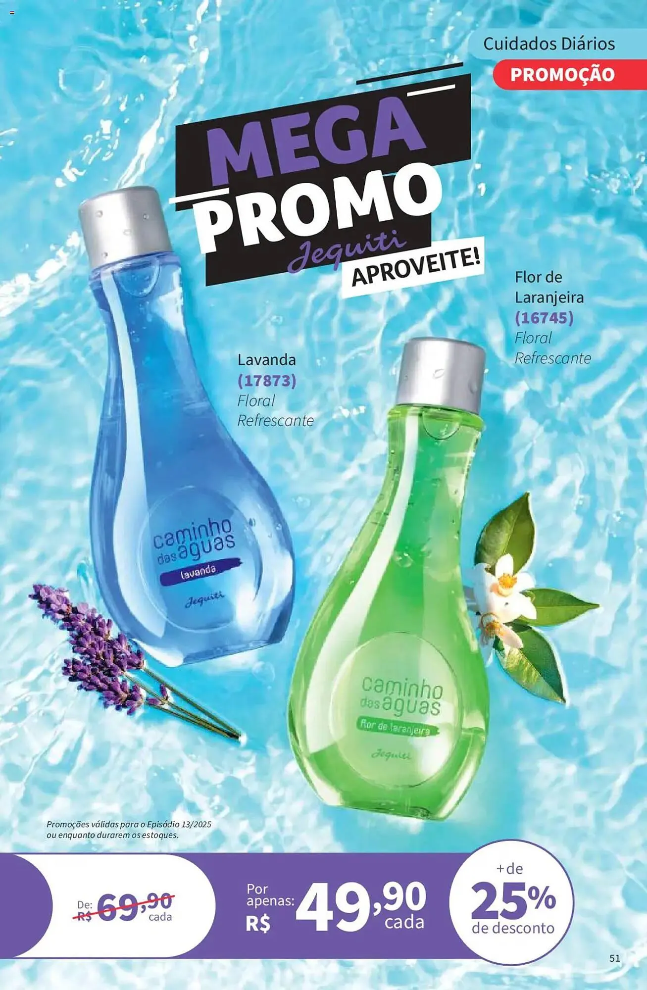 Encarte de Catálogo Jequiti 19 de setembro até 10 de outubro 2025 - Pagina 51