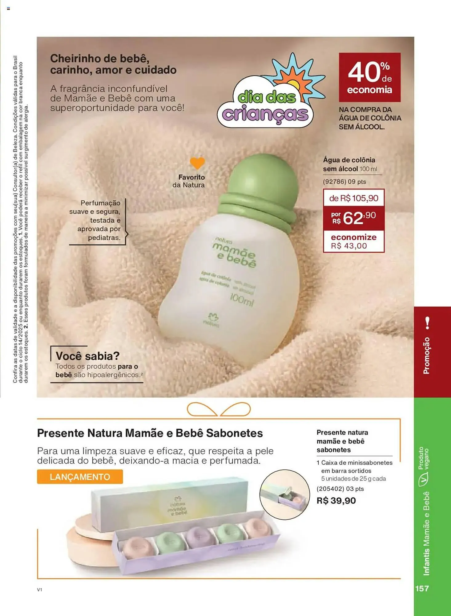 Encarte de Catálogo Natura 18 de agosto até 9 de setembro 2025 - Pagina 157