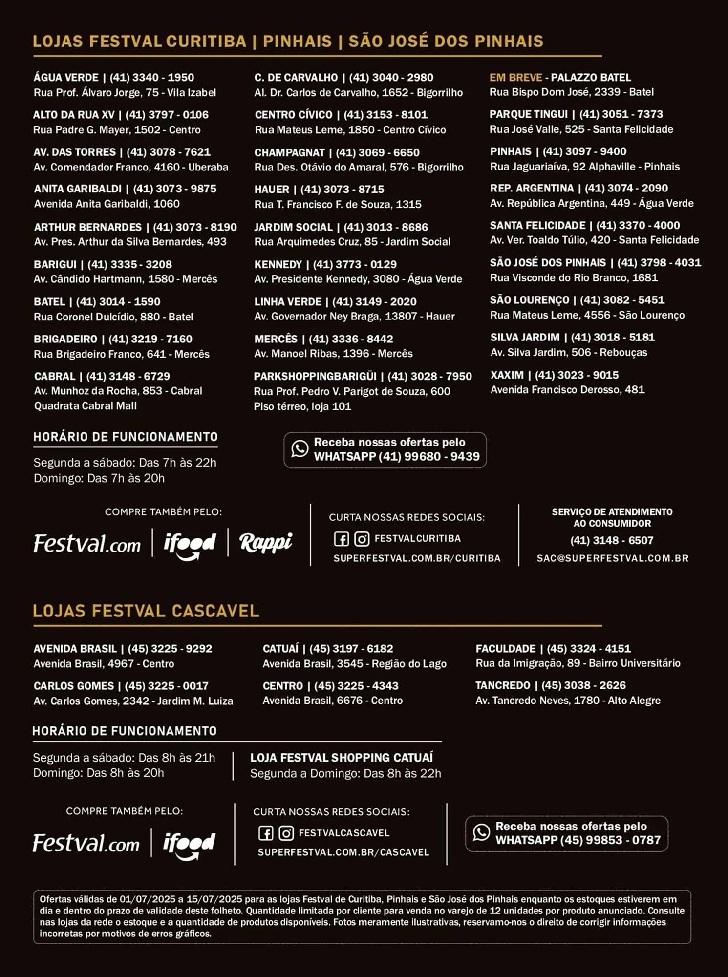 Encarte de Catálogo Festval 1 de julho até 15 de julho 2025 - Pagina 24