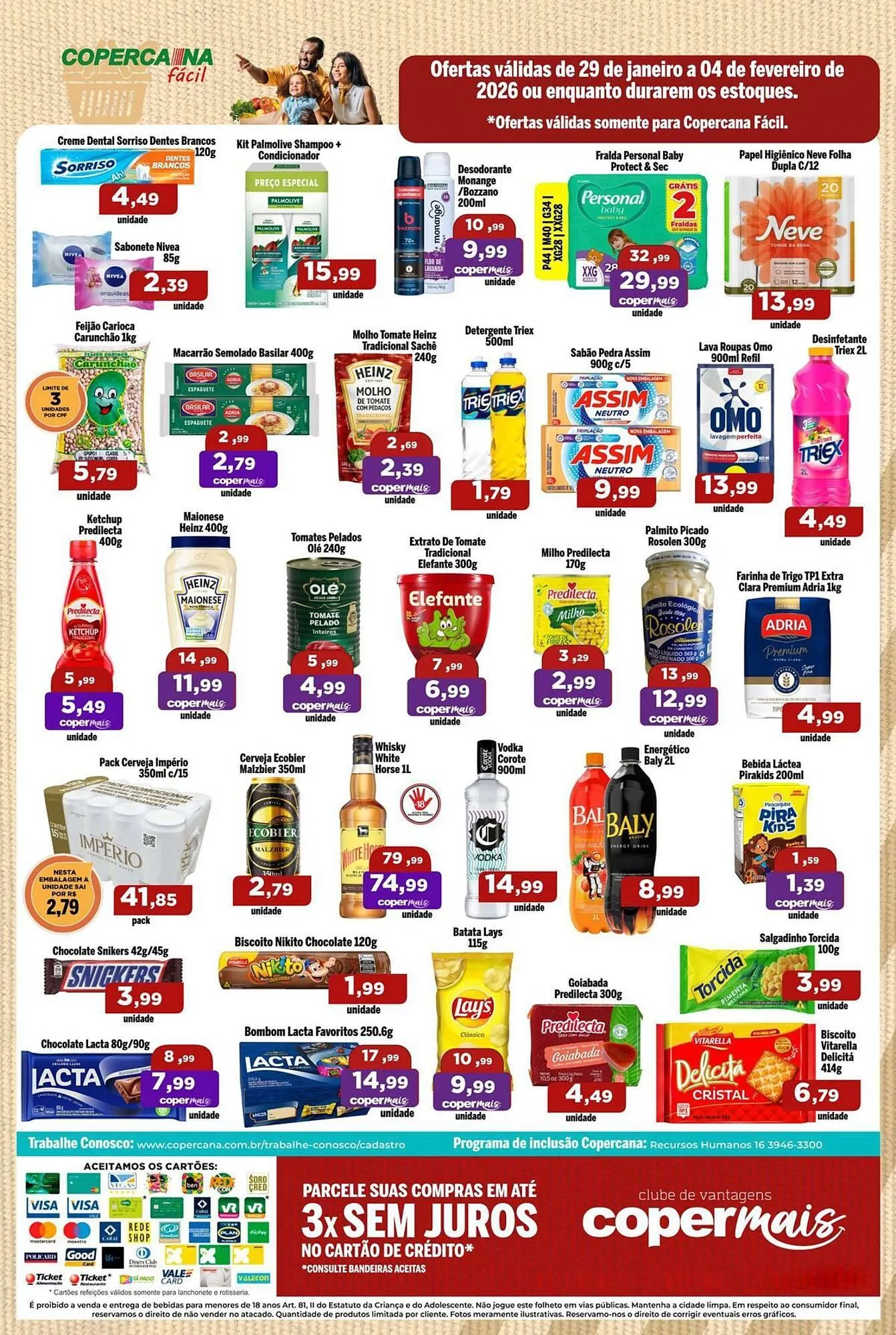 Encarte de Tabloide Copercana 29 de janeiro até 4 de fevereiro 2026 - Pagina 2