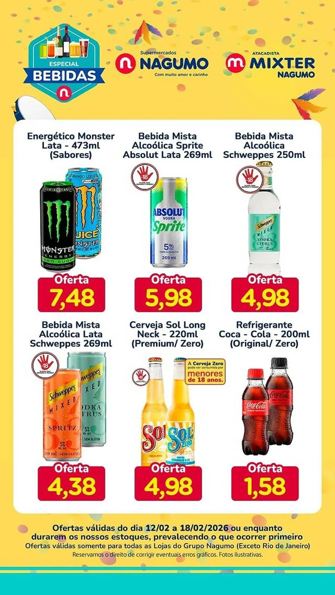 Encarte de Folheto Nagumo 16 de fevereiro até 18 de fevereiro 2026 - Pagina 3