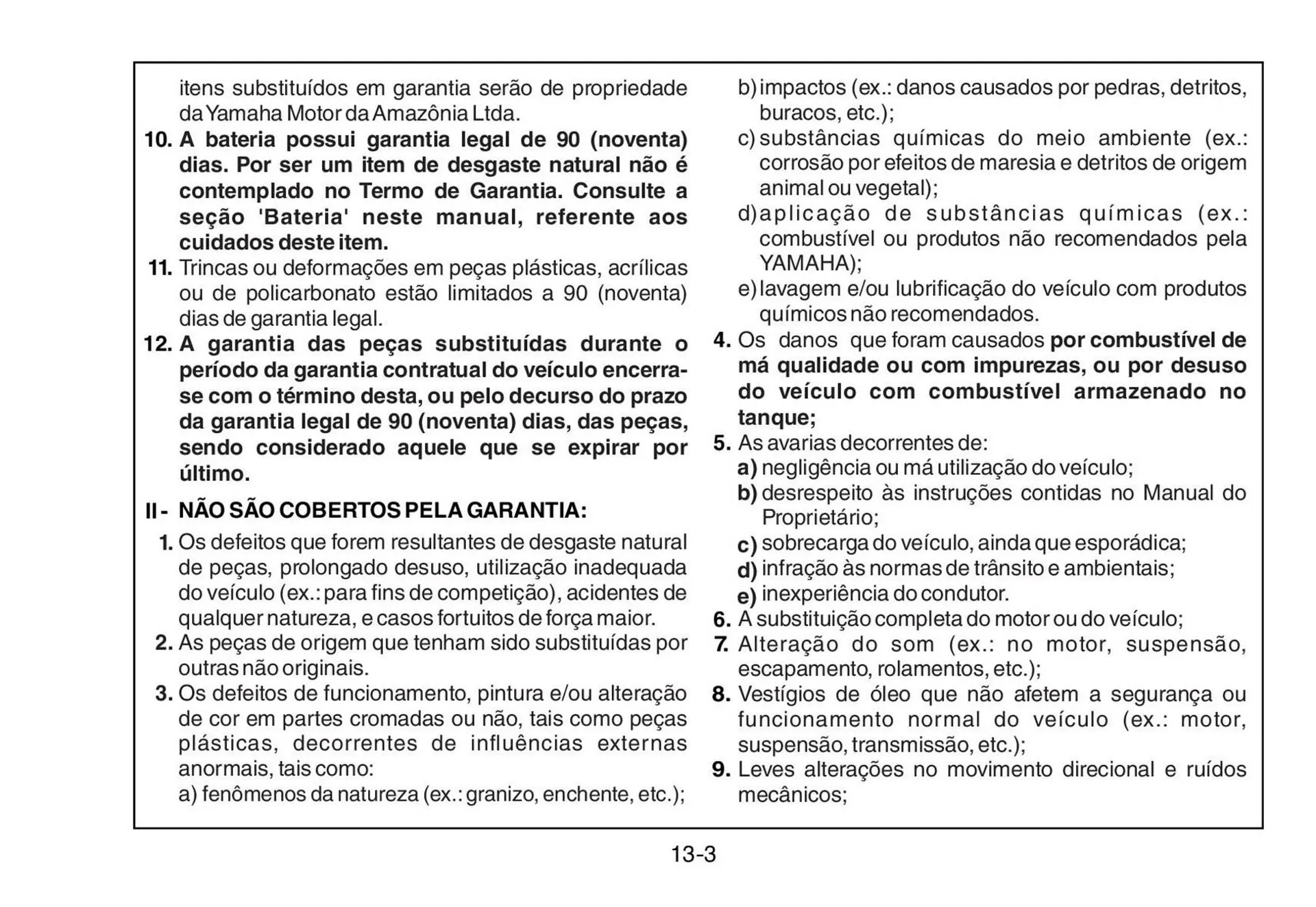 Encarte de Panfleto Yamaha 3 de fevereiro até 31 de dezembro 2026 - Pagina 107