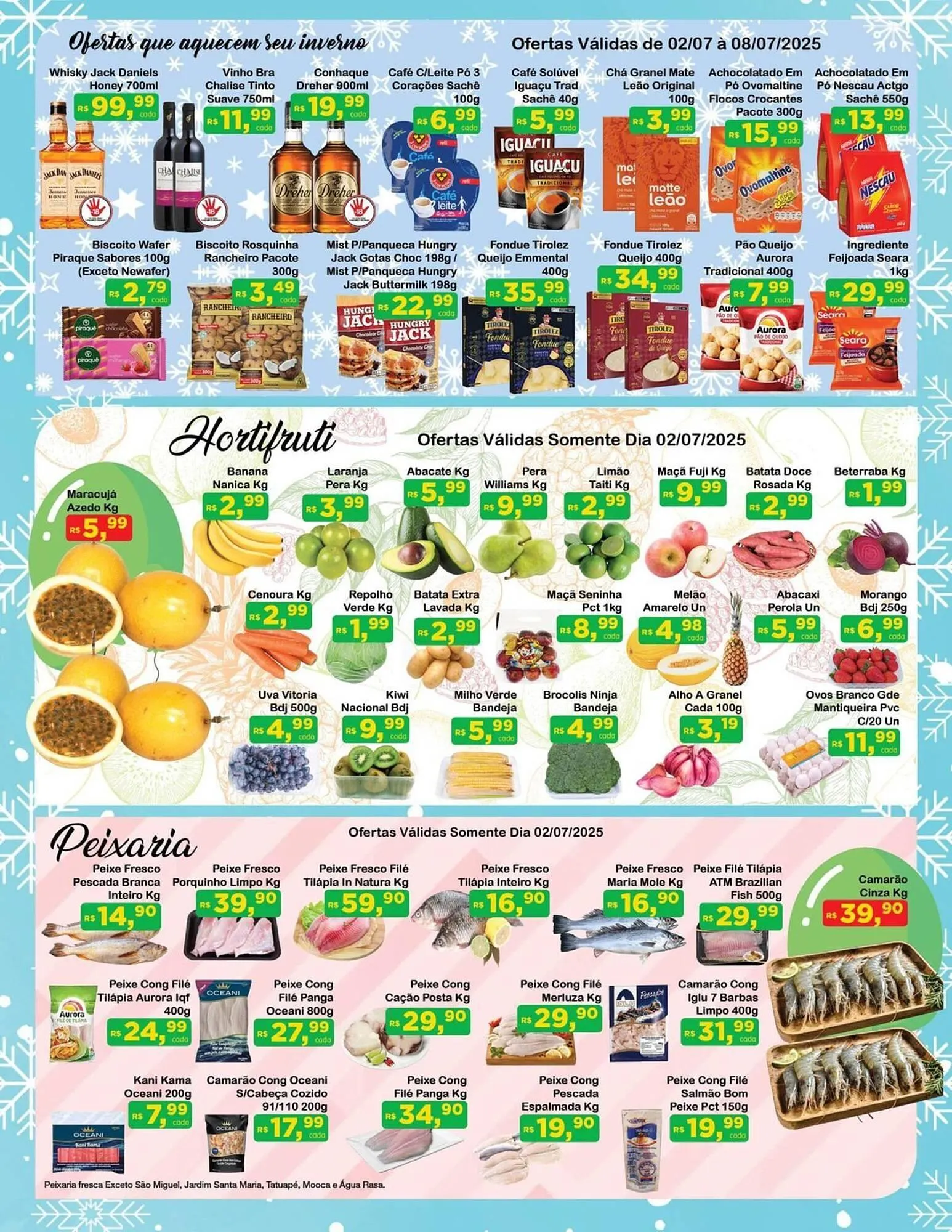 Encarte de Catálogo Chama Supermercados 2 de julho até 8 de julho 2025 - Pagina 2