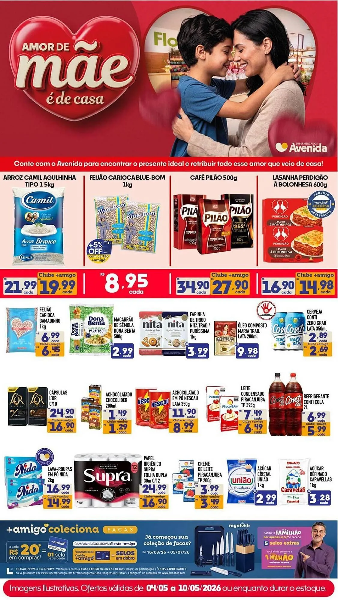 Encarte de Catálogo Supermercados Avenida 4 de maio até 10 de maio 2026 - Pagina 1