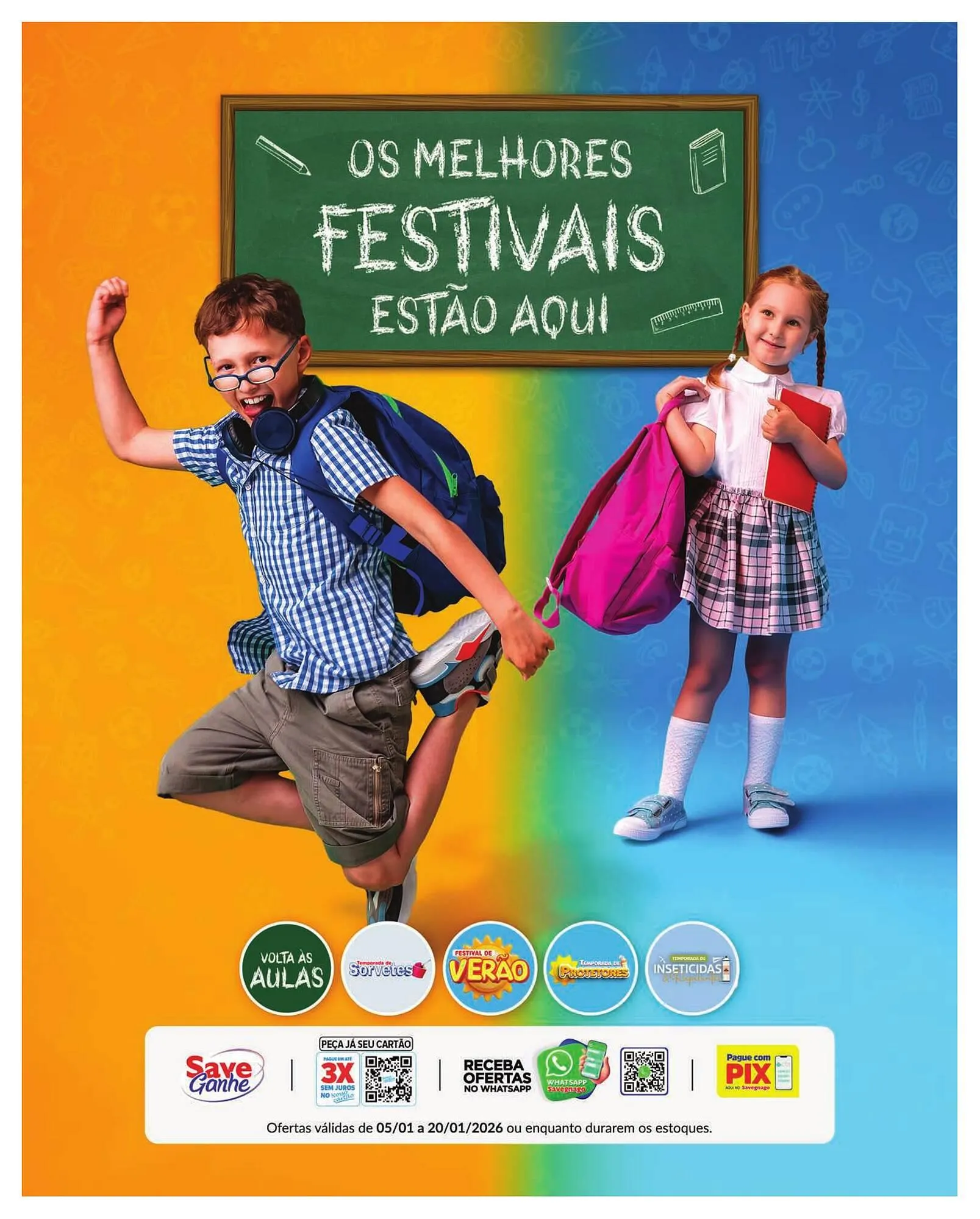 Encarte de Catálogo Supermercados Savegnago 8 de janeiro até 20 de janeiro 2026 - Pagina 1