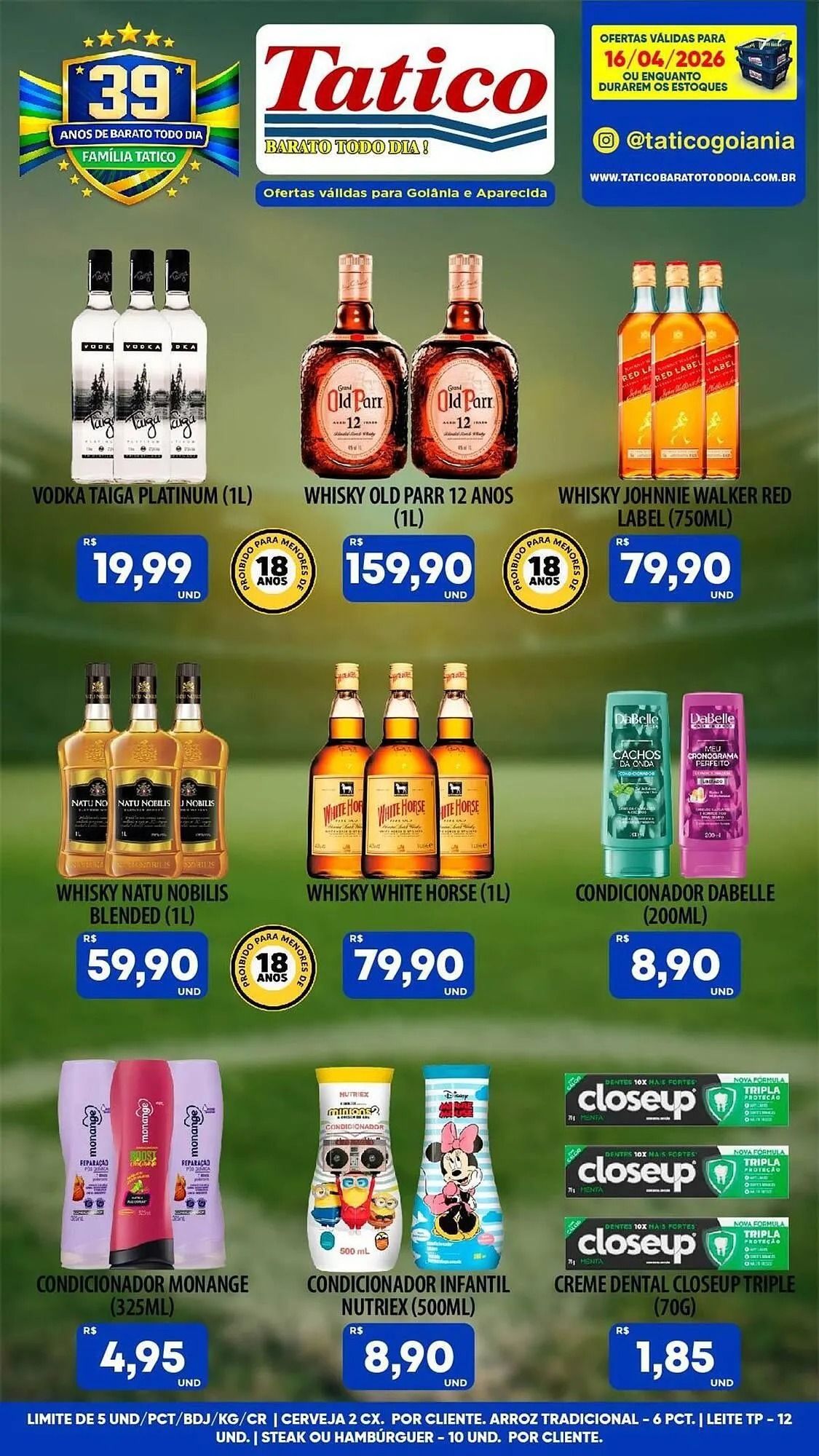 Encarte de Tabloide Tatico 16 de abril até 16 de abril 2026 - Pagina 22