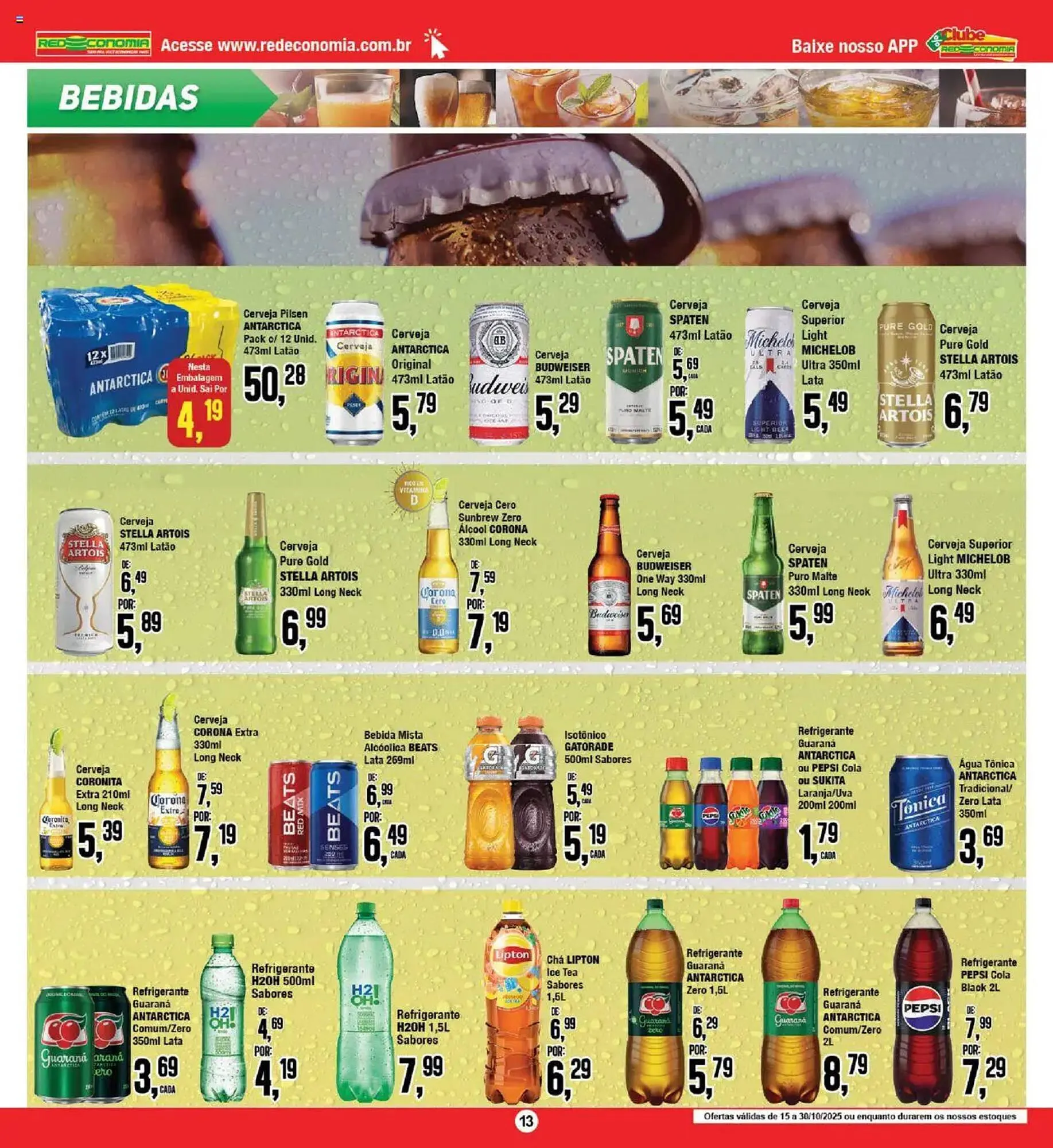 Encarte de Encarte Redeconomia 15 de outubro até 30 de outubro 2025 - Pagina 13