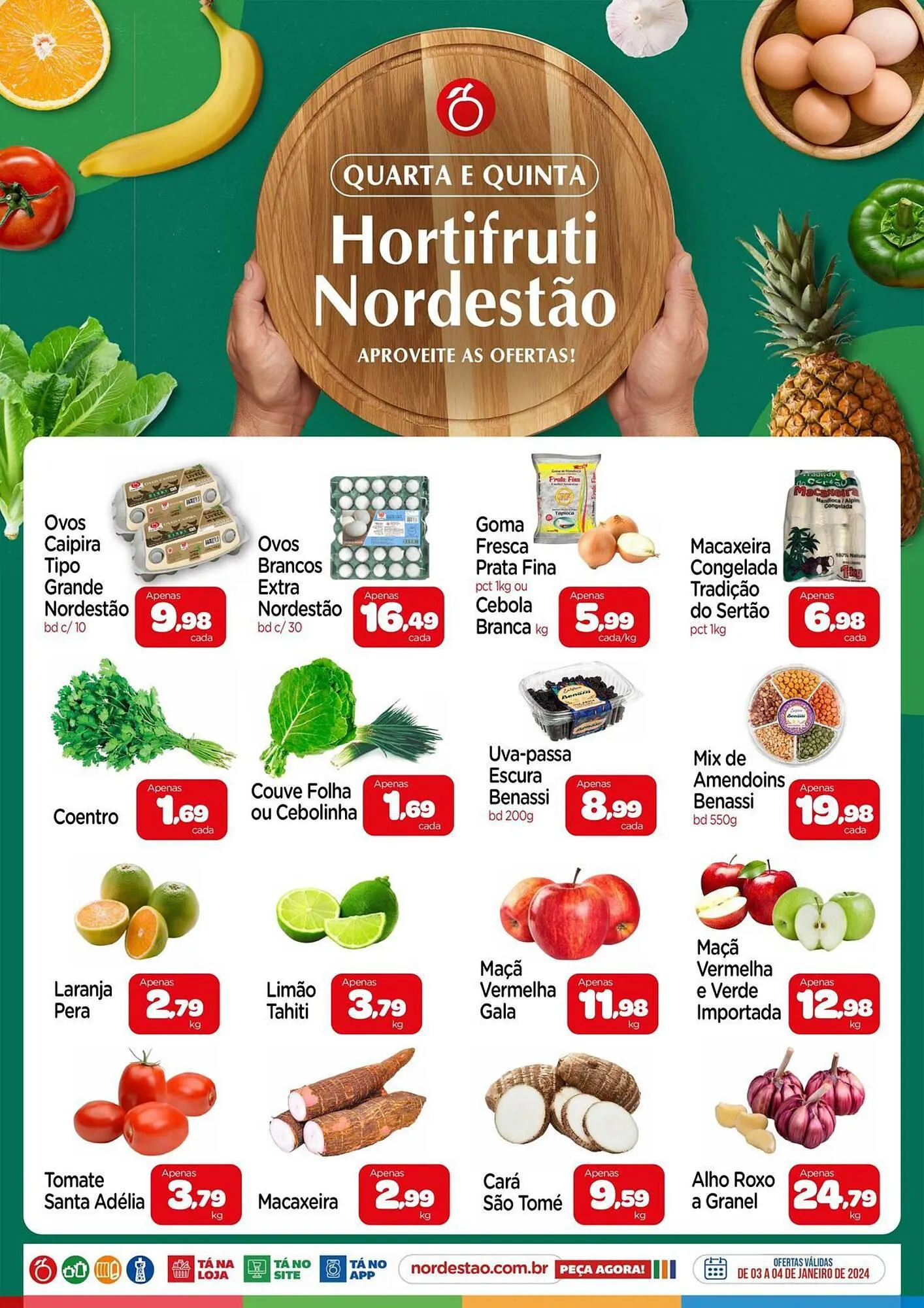 Encarte de Catálogo Nordestão 4 de janeiro até 4 de janeiro 2024 - Pagina 1