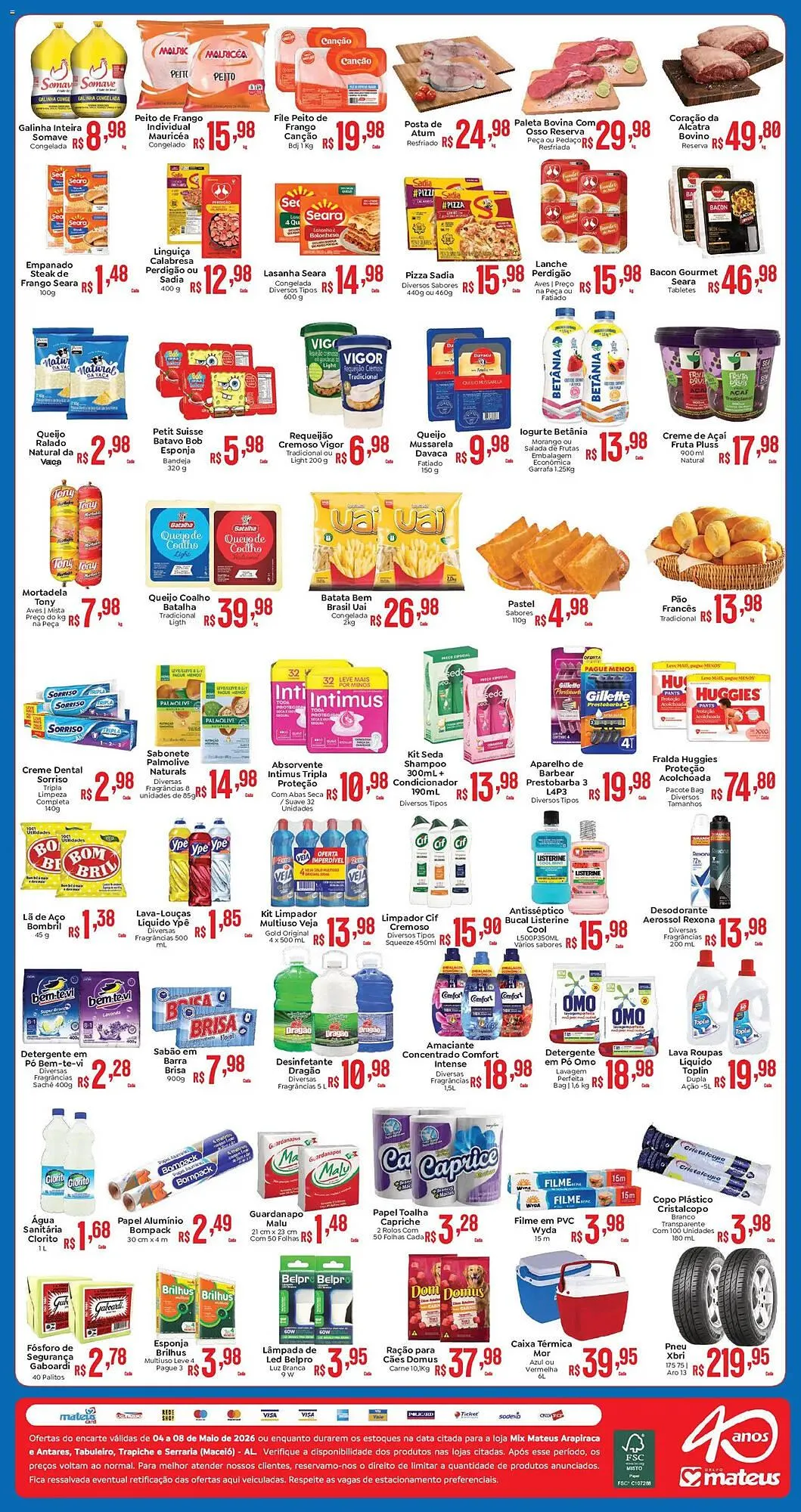 Encarte de Catálogo Supermercados Mateus 4 de maio até 8 de maio 2026 - Pagina 2