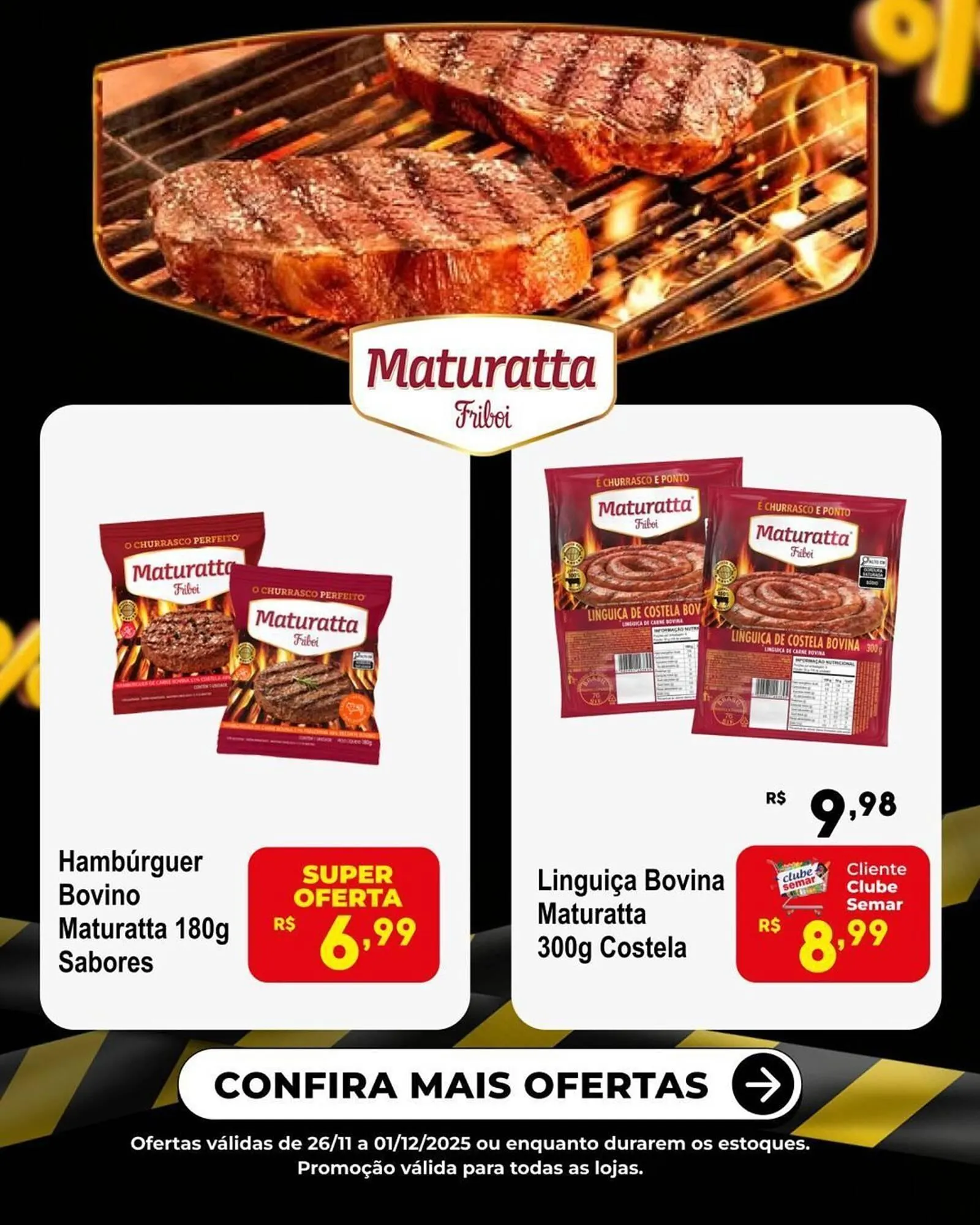 Encarte de Folheto Semar Supermercado 26 de novembro até 1 de dezembro 2025 - Pagina 1