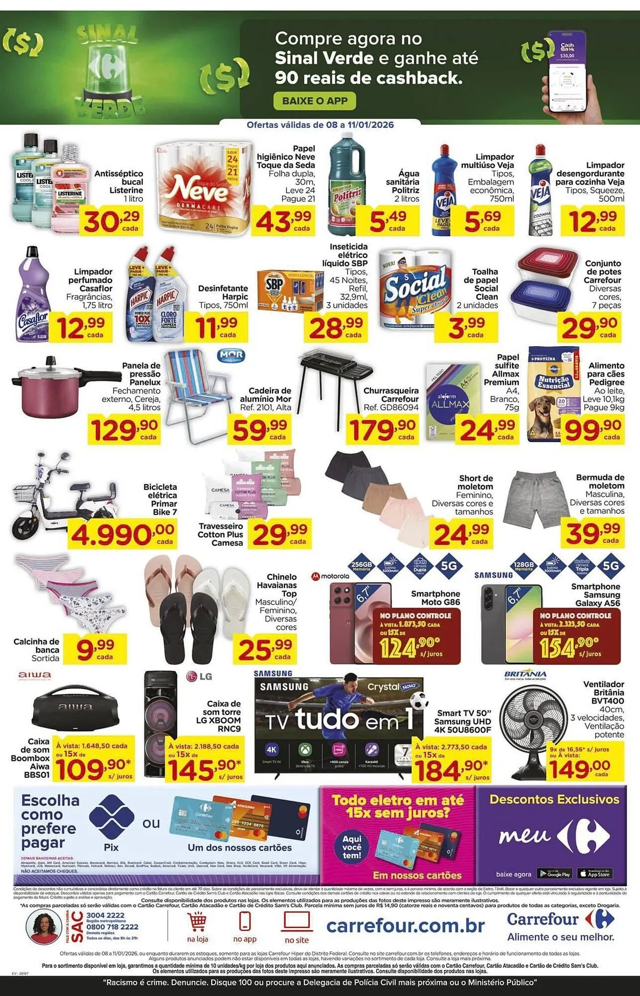 Encarte de Folheto Carrefour 8 de janeiro até 11 de janeiro 2026 - Pagina 3