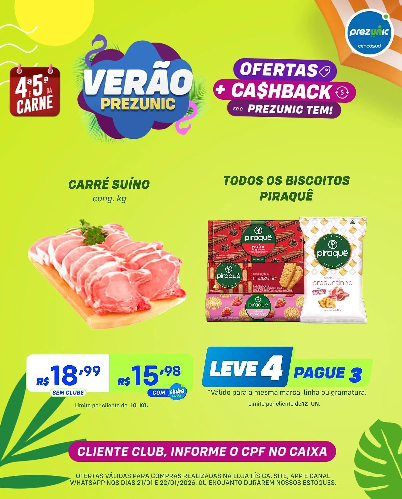 Encarte de Encarte Prezunic 21 de janeiro até 22 de janeiro 2026 - Pagina 4