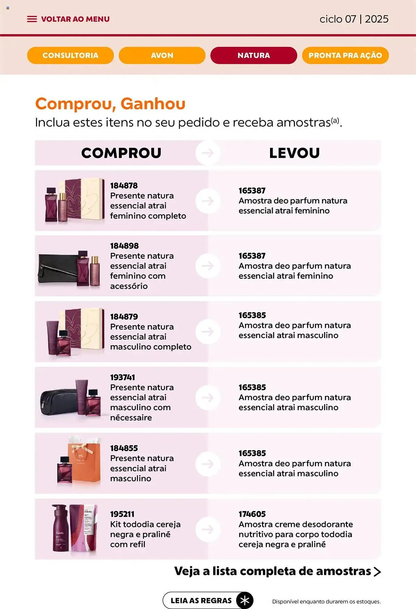 Encarte de Catálogo Avon 3 de abril até 1 de maio 2025 - Pagina 81