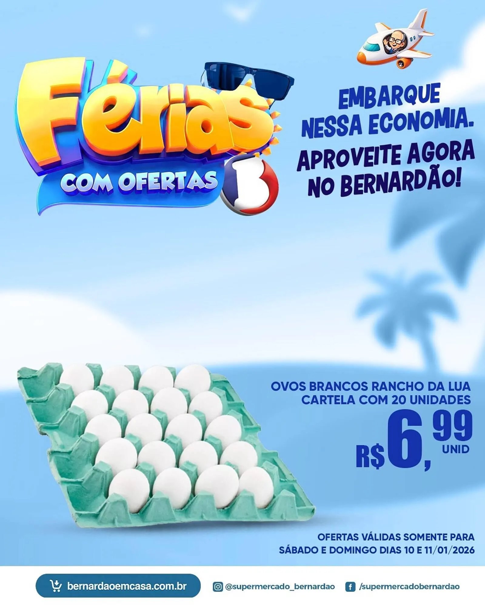 Encarte de Catálogo Supermercado Bernardão 10 de janeiro até 11 de janeiro 2026 - Pagina 3