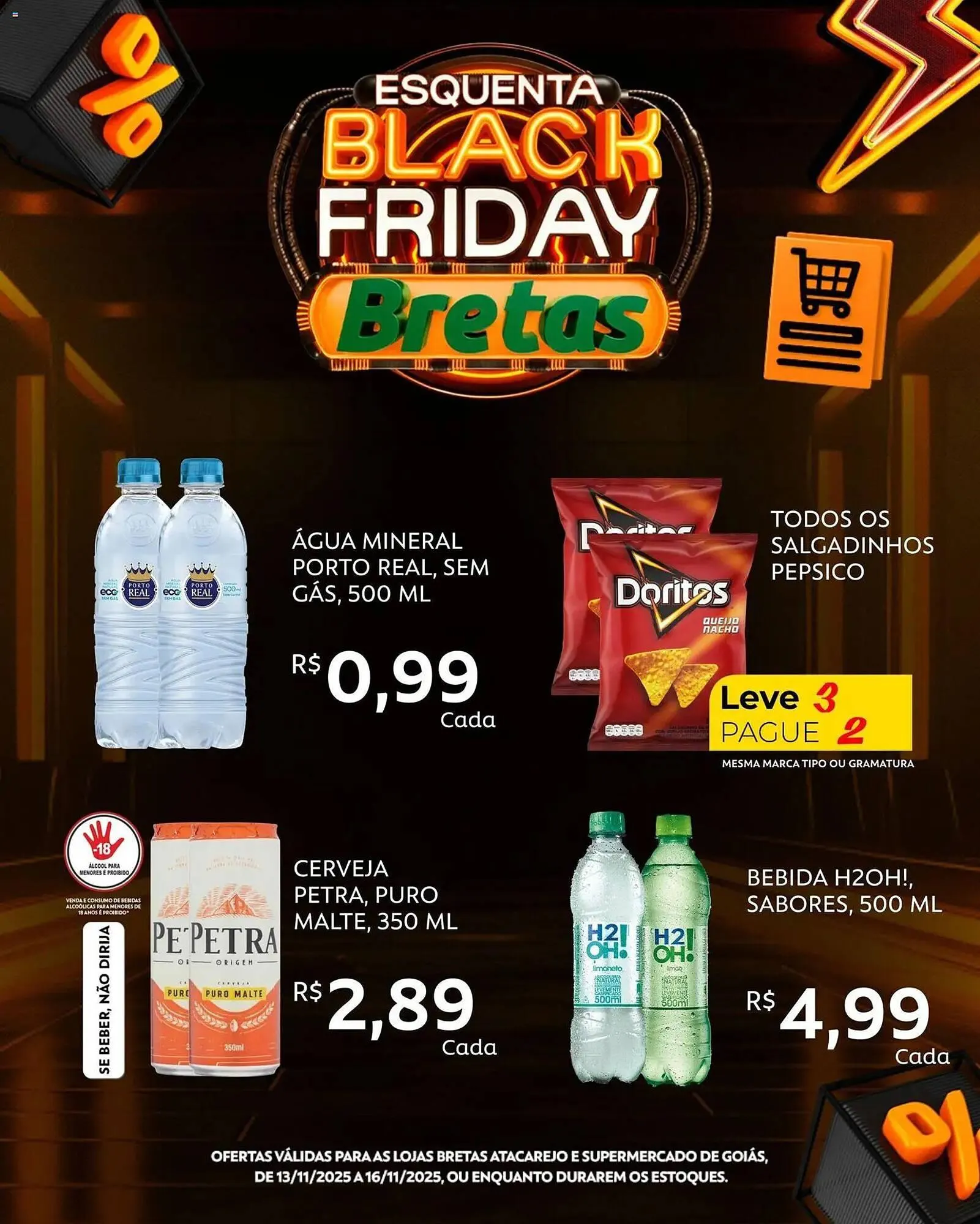 Encarte de Catálogo Supermercados Bretas 13 de novembro até 17 de novembro 2025 - Pagina 4