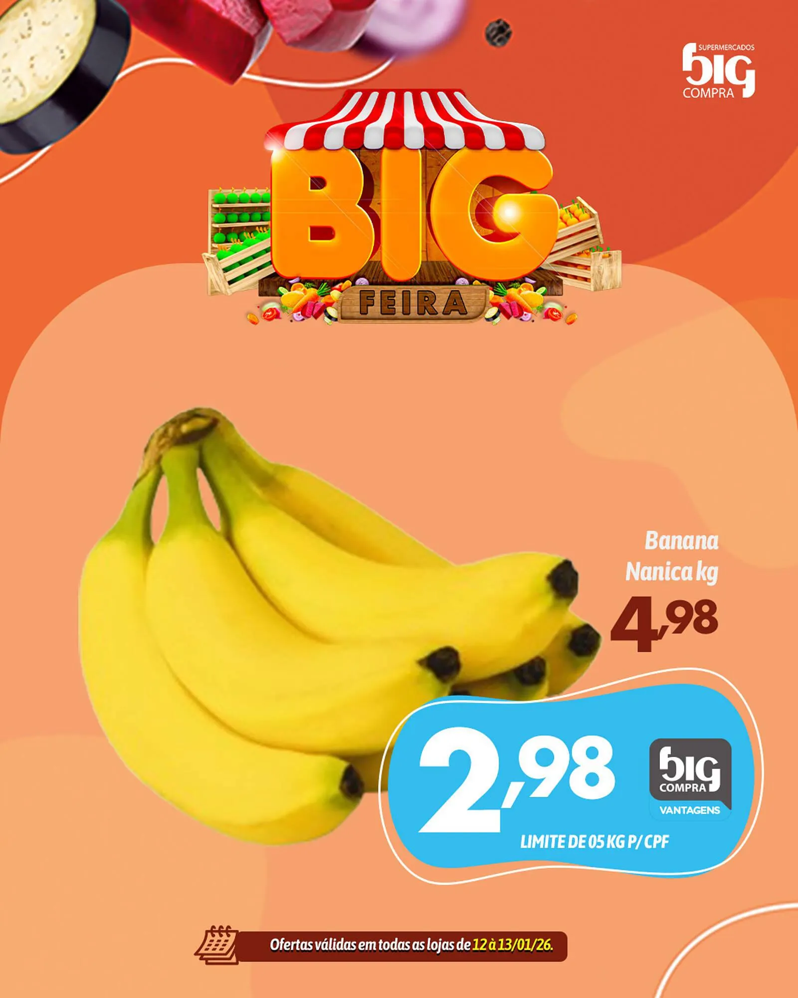 Encarte de Catálogo Supermercados Big Compra 12 de janeiro até 13 de janeiro 2026 - Pagina 4