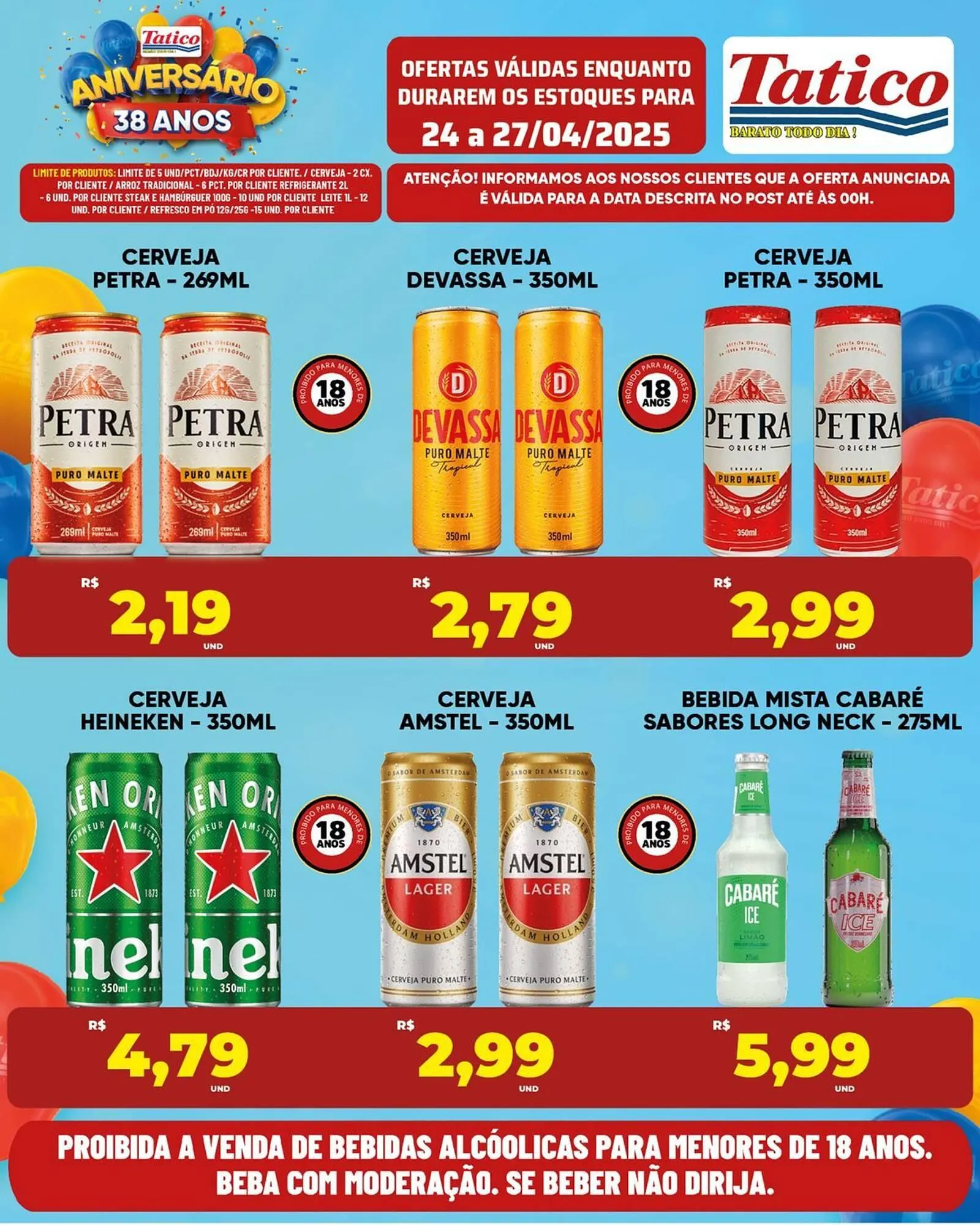Encarte de Catálogo Tatico 24 de abril até 28 de abril 2025 - Pagina 4