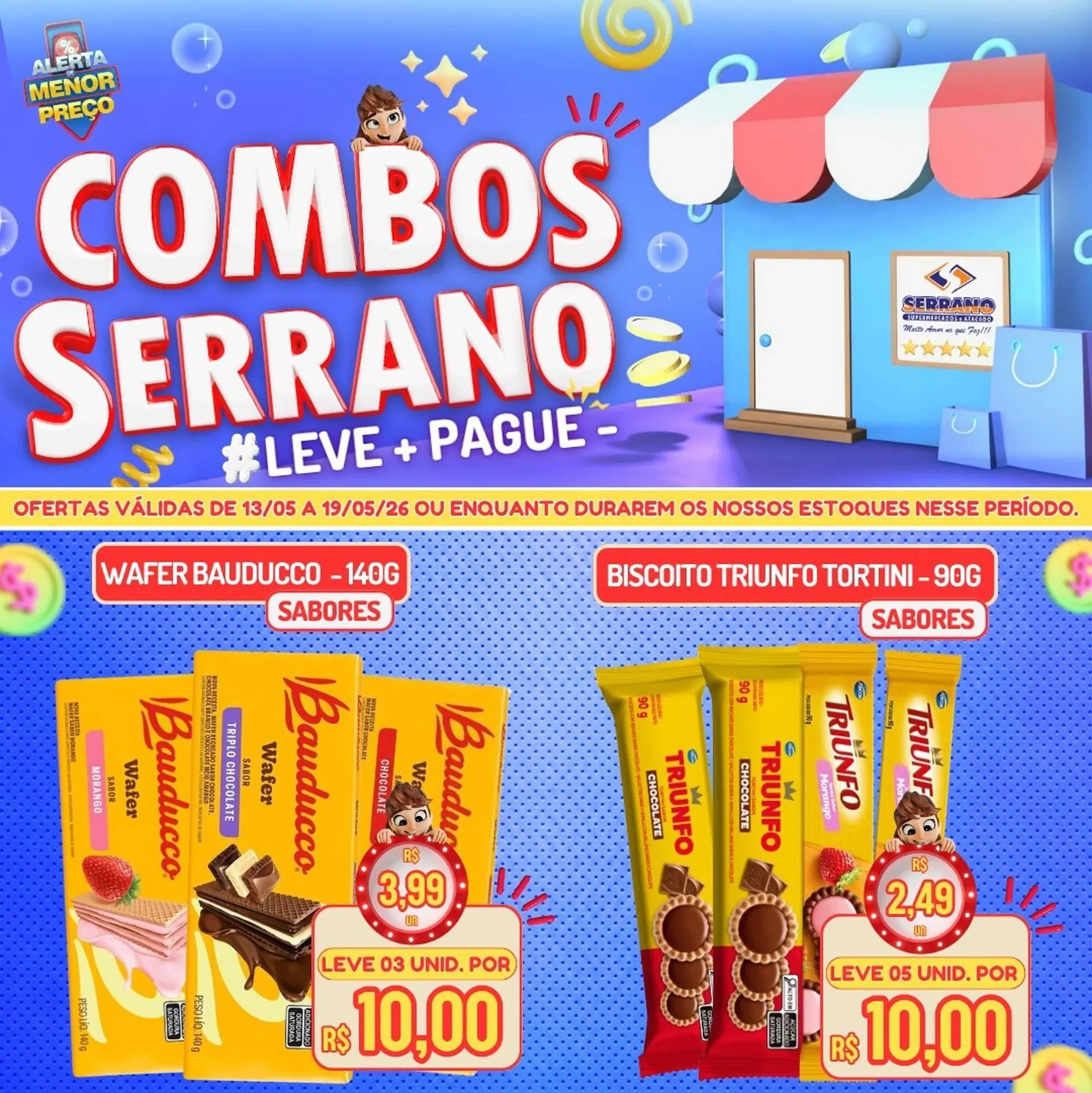 Encarte de Catálogo Serrano Supermercado 13 de maio até 19 de maio 2026 - Pagina 2