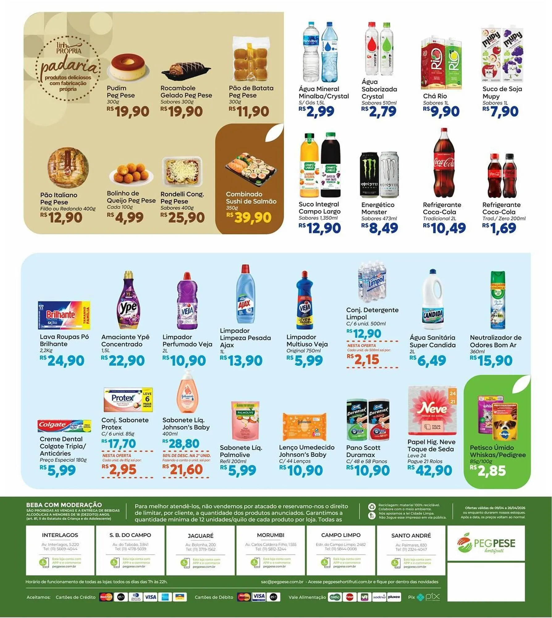 Encarte de Folheto Peg Pese 9 de abril até 26 de abril 2026 - Pagina 4