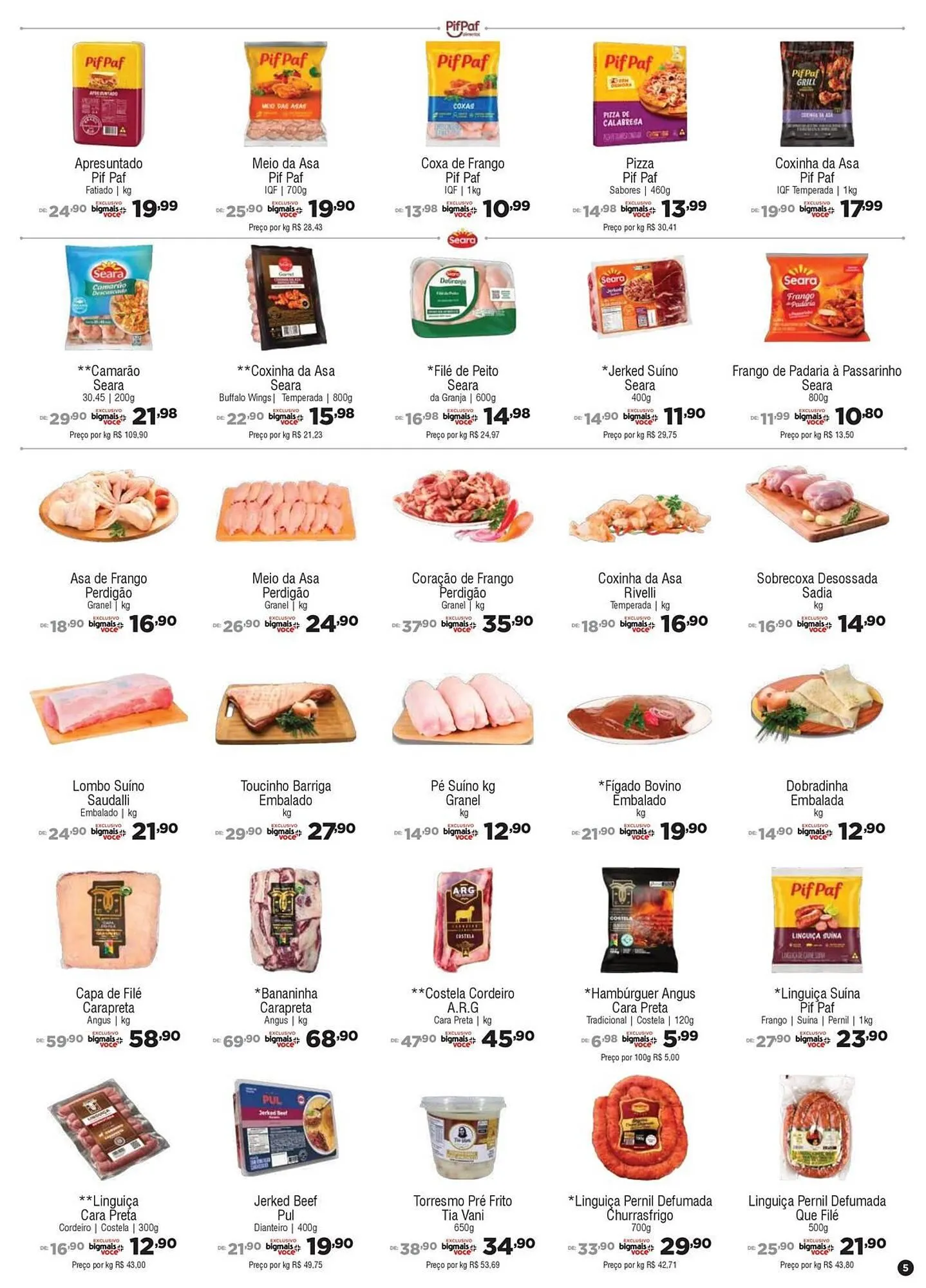 Encarte de Catálogo Big Mais Supermercados 19 de junho até 8 de julho 2025 - Pagina 5