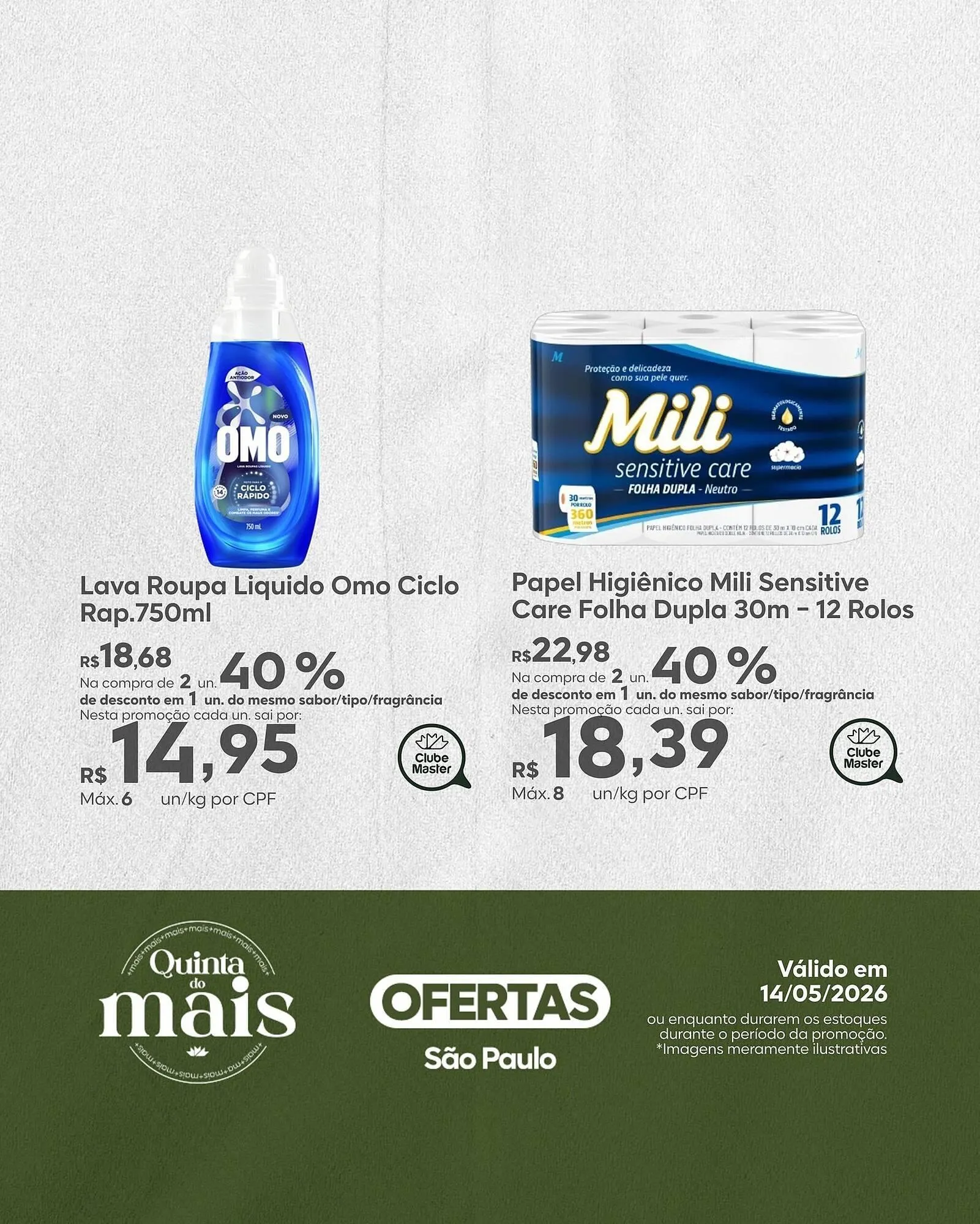 Encarte de Folheto Master Supermercados 14 de maio até 15 de maio 2026 - Pagina 10