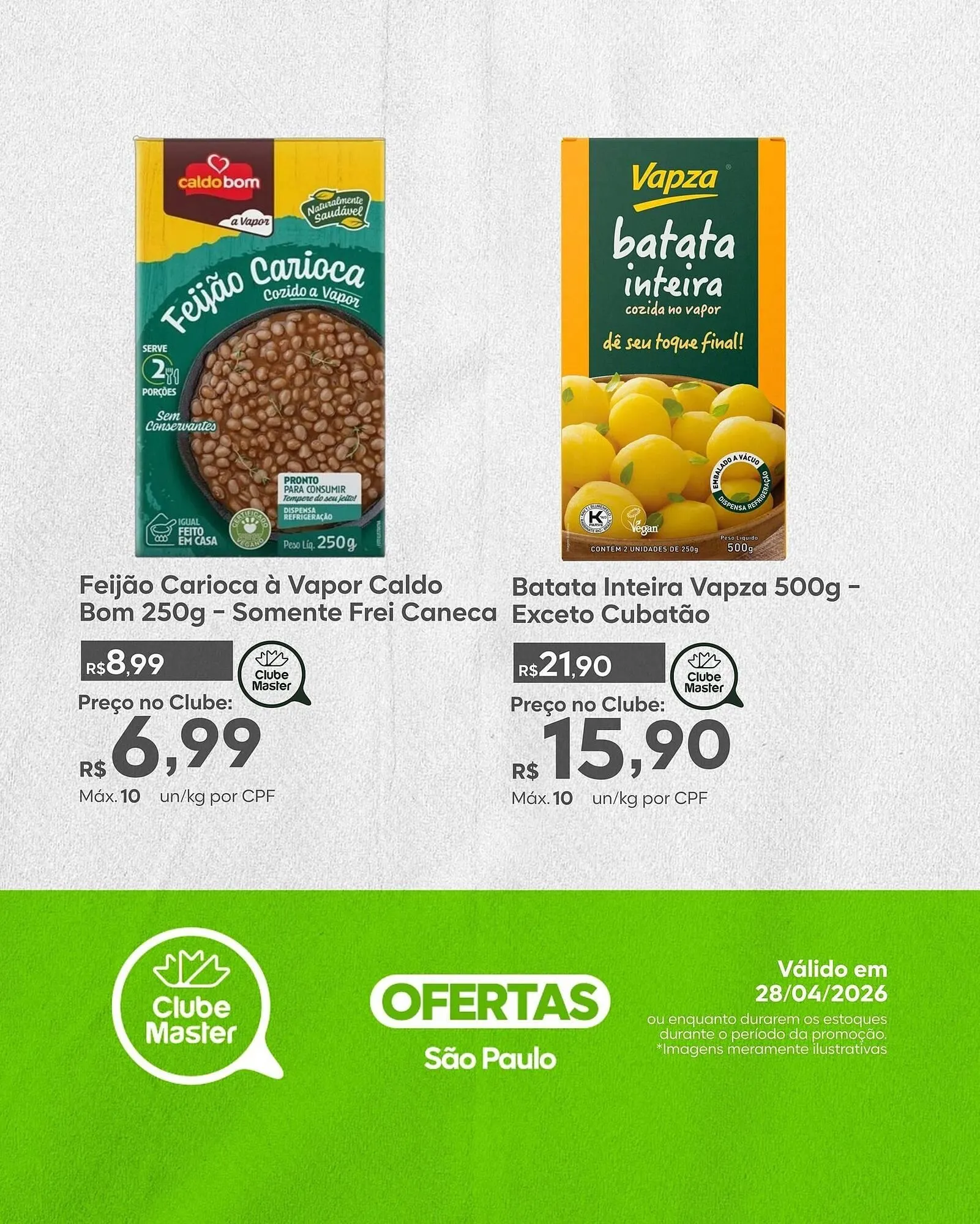 Encarte de Folheto Master Supermercados 28 de abril até 28 de abril 2026 - Pagina 3