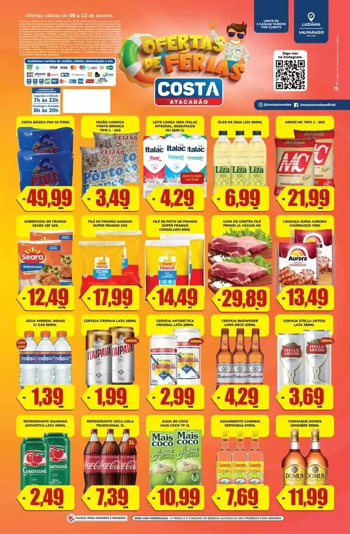 Encarte de Nossas melhores ofertas para você 10 de janeiro até 12 de janeiro 2025 - Pagina 1