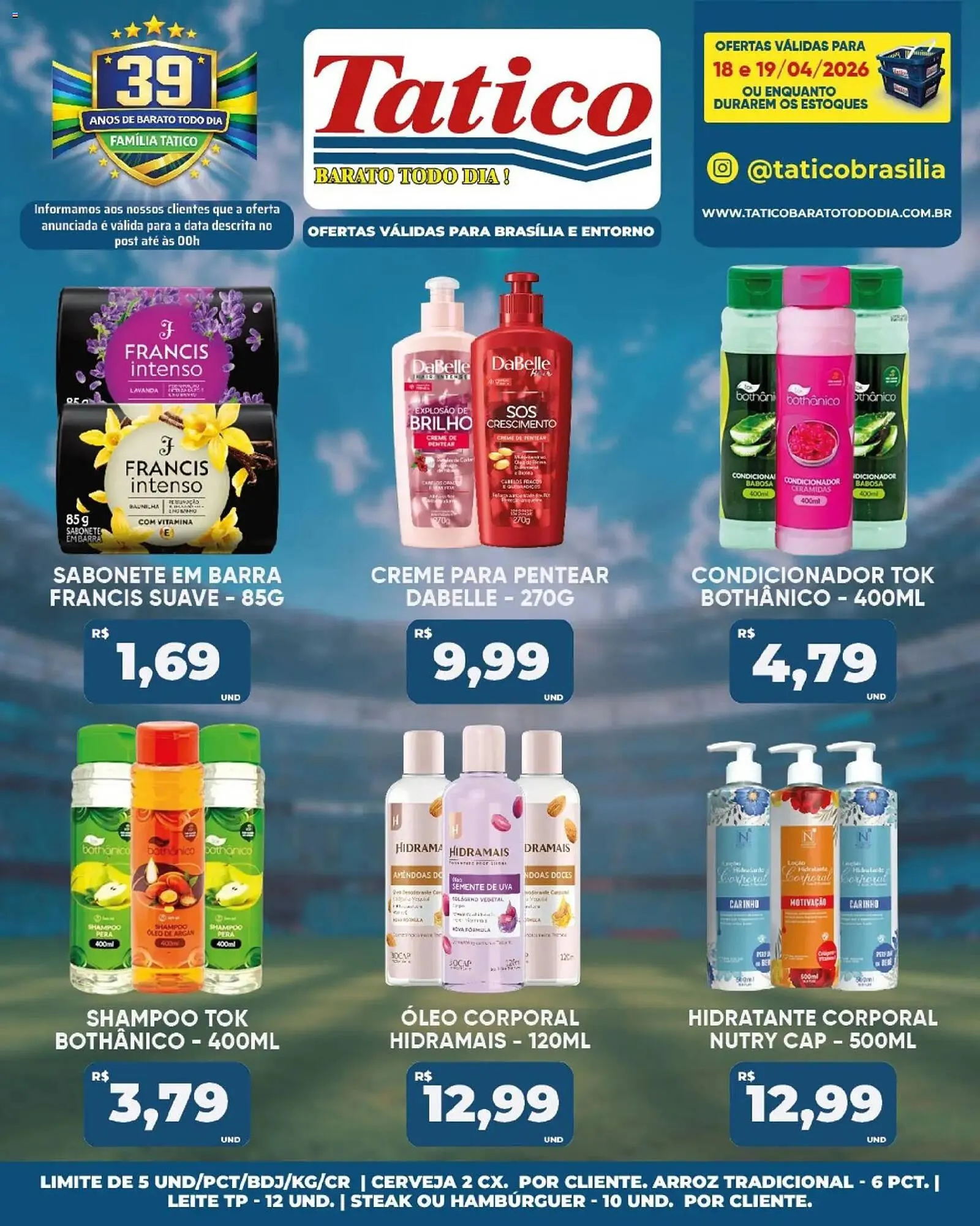 Encarte de Tabloide Tatico 20 de abril até 20 de abril 2026 - Pagina 39