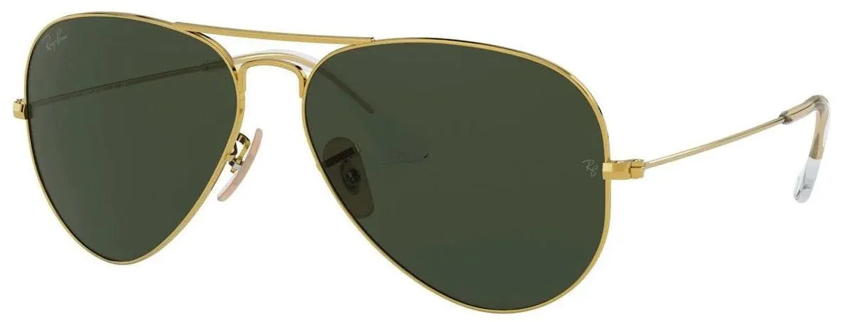 Óculos de sol Ray Ban, modelo RB3025, cor Dourado, tamanho 58