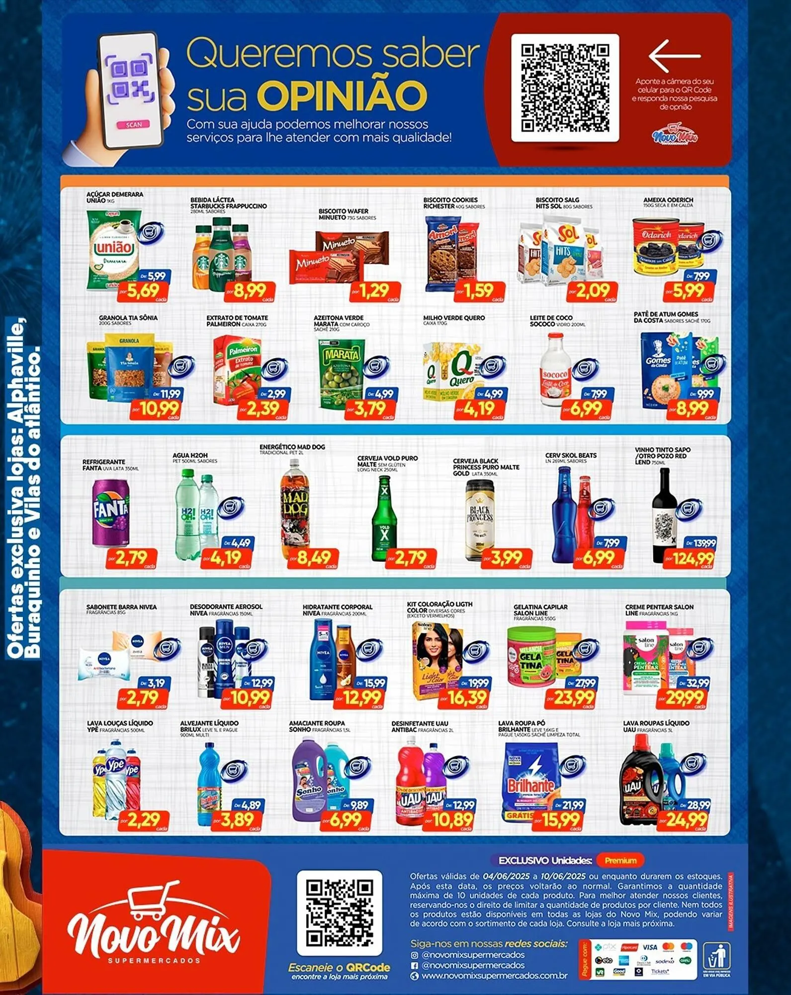 Encarte de Catálogo Novo Mix 4 de junho até 8 de junho 2025 - Pagina 5