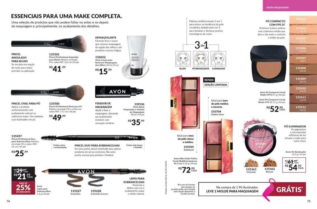 Encarte de Avon Cosméticos  13 de setembro até 30 de setembro 2024 - Pagina 31