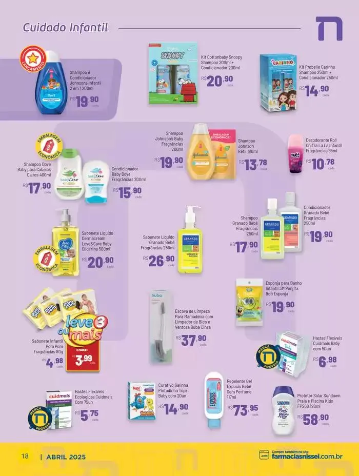 Encarte de Preços “POR” válido para o Estado de São Paulo  2 de abril até 1 de maio 2025 - Pagina 18