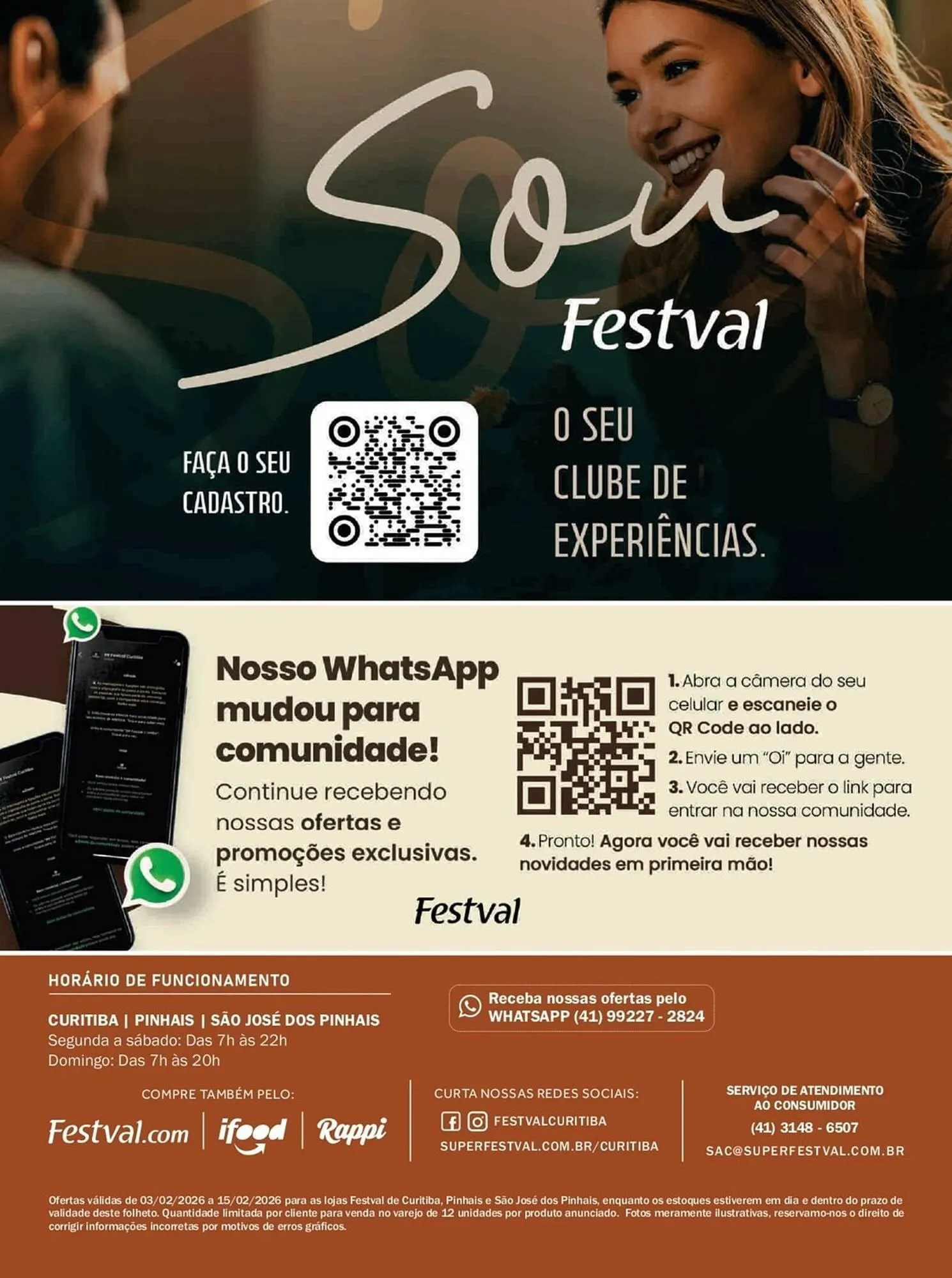Encarte de Encarte Festval 3 de fevereiro até 15 de fevereiro 2026 - Pagina 12
