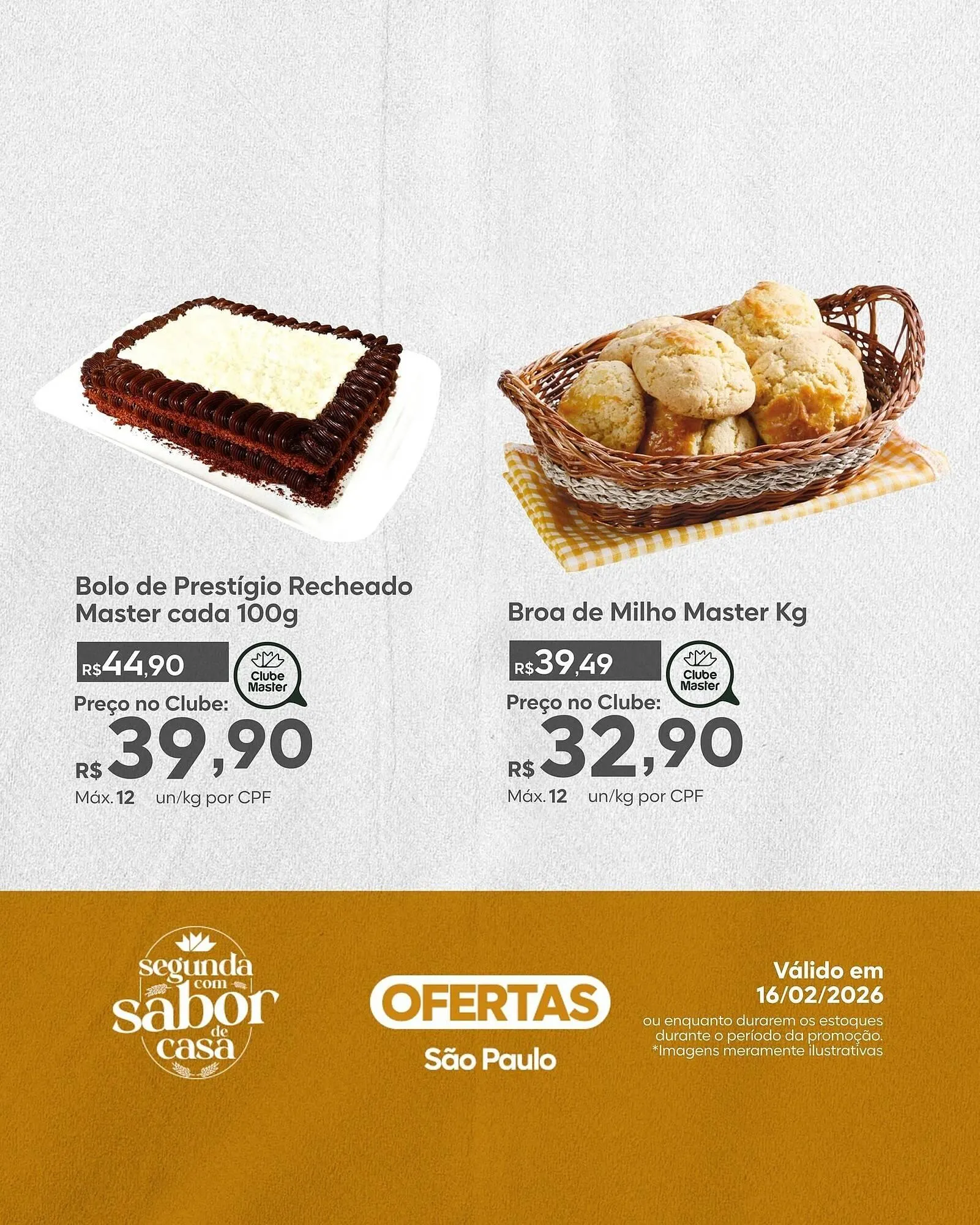 Encarte de Folheto Master Supermercados 16 de fevereiro até 16 de fevereiro 2026 - Pagina 2