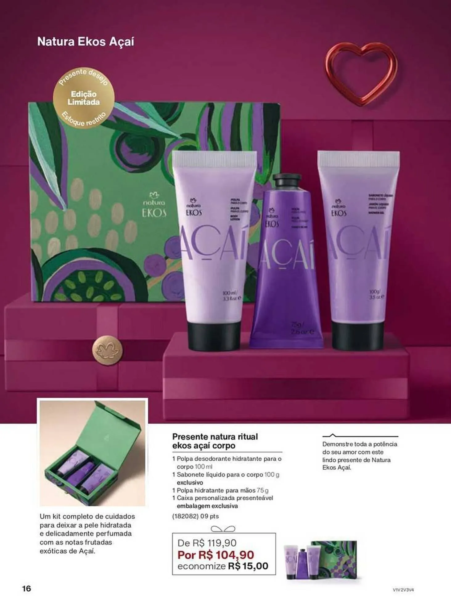 Encarte de Catálogo Natura 24 de abril até 30 de maio 2025 - Pagina 16
