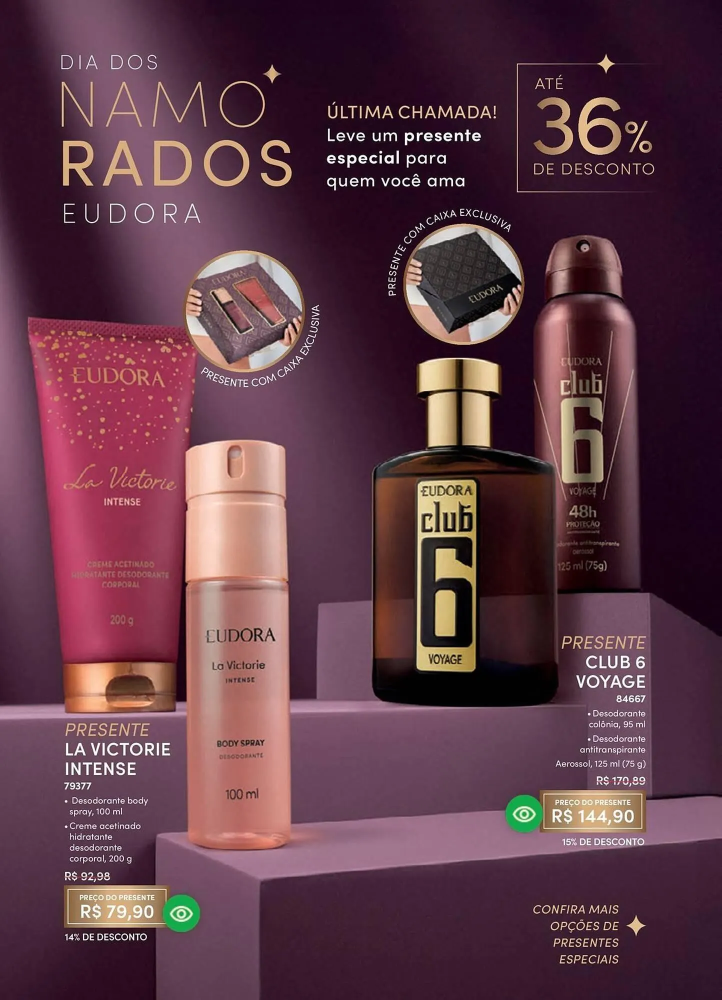 Encarte de Catálogo Eudora 15 de maio até 15 de junho 2025 - Pagina 5