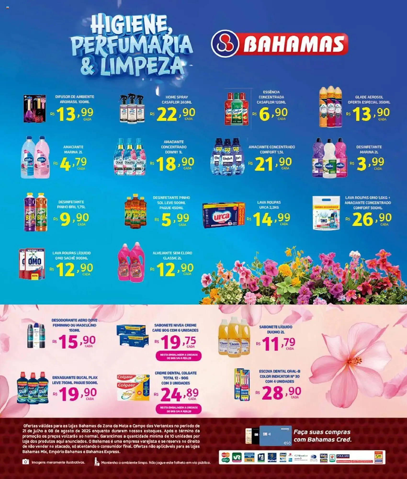 Encarte de Catálogo Bahamas Supermercados 21 de julho até 8 de agosto 2025 - Pagina 2