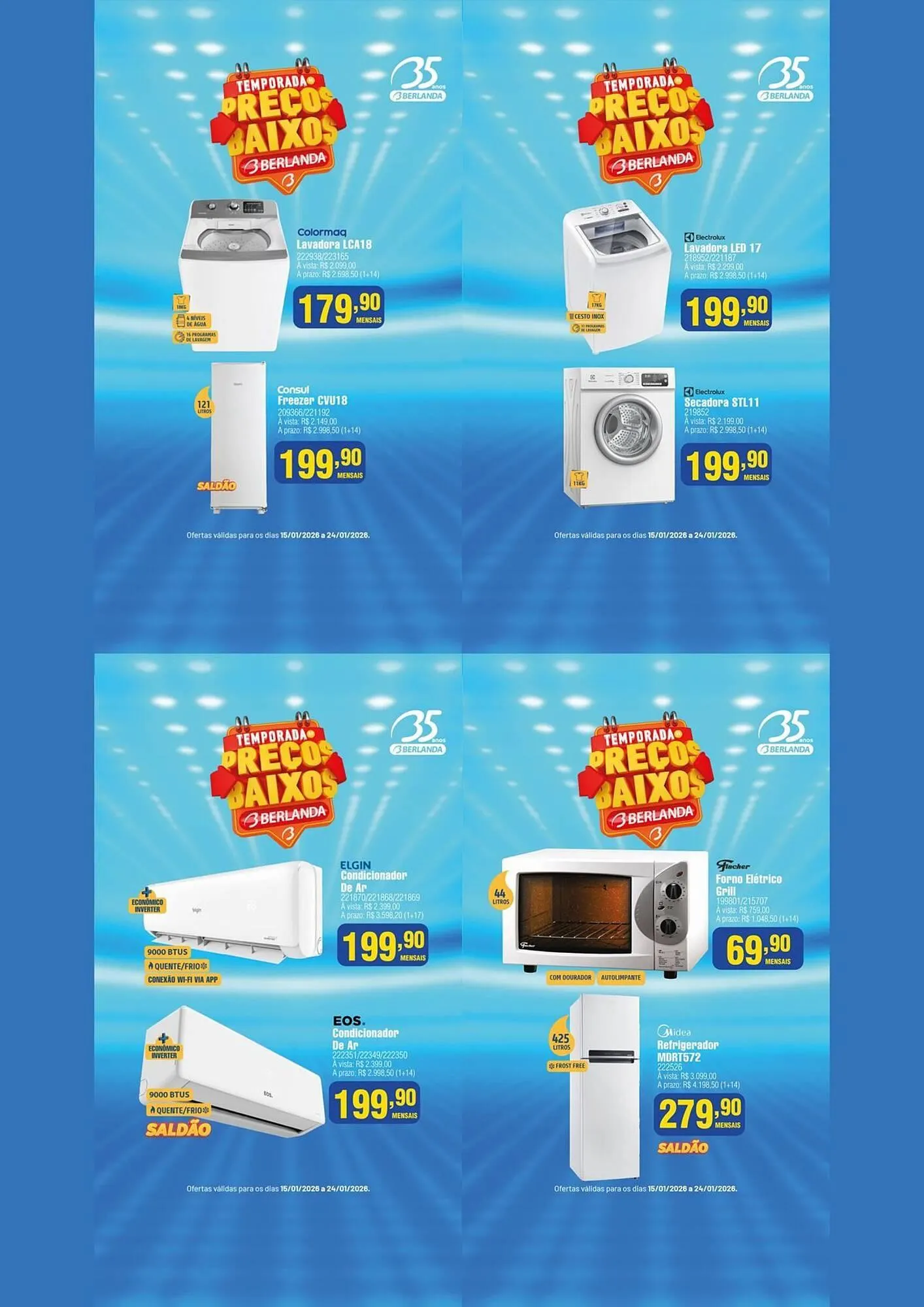 Encarte de Catálogo Berlanda 15 de janeiro até 24 de janeiro 2026 - Pagina 5