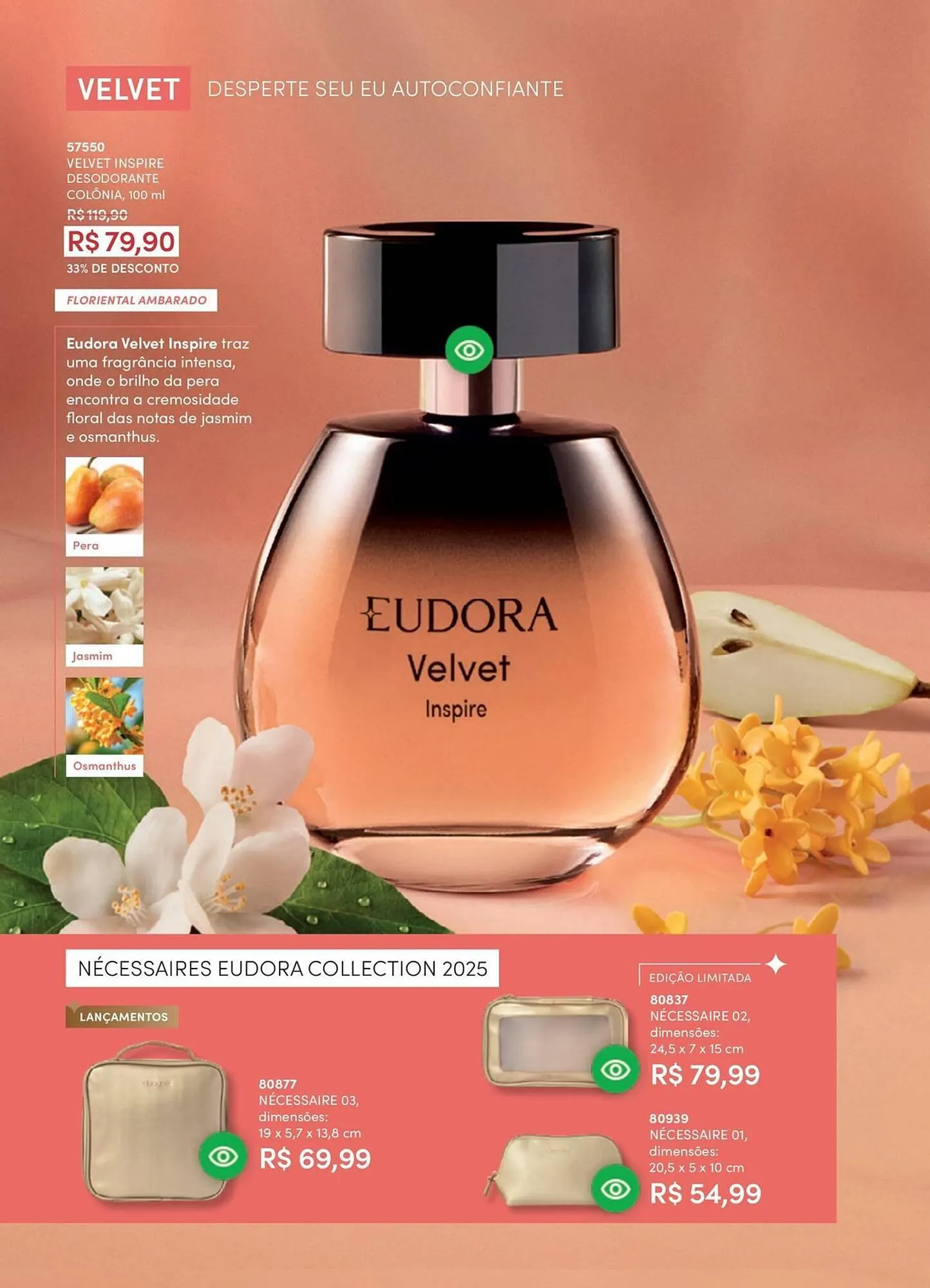 Encarte de Catálogo Eudora 8 de outubro até 8 de novembro 2025 - Pagina 50