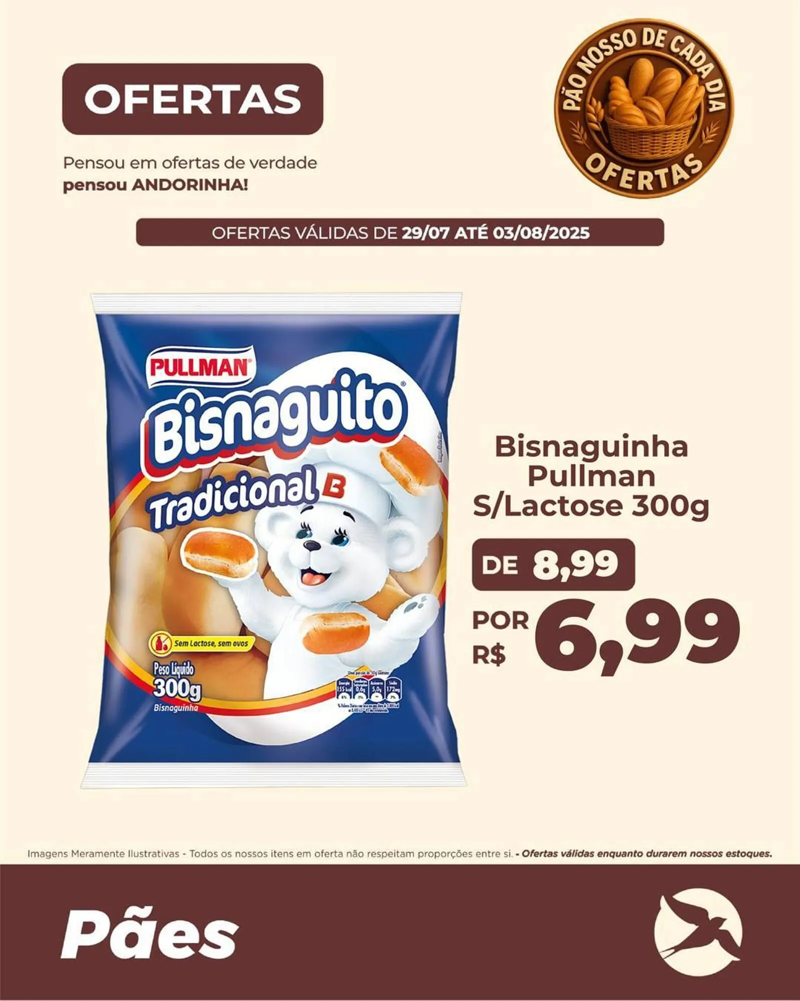 Encarte de Catálogo Andorinha Hipermercado 29 de julho até 3 de agosto 2025 - Pagina 1